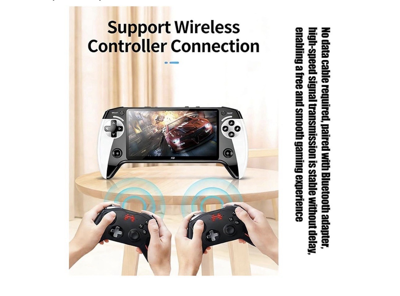 X9 Handheld Game Console 5.5″ Screen Black/White USB-C Wi-Fi 720p Region Free
