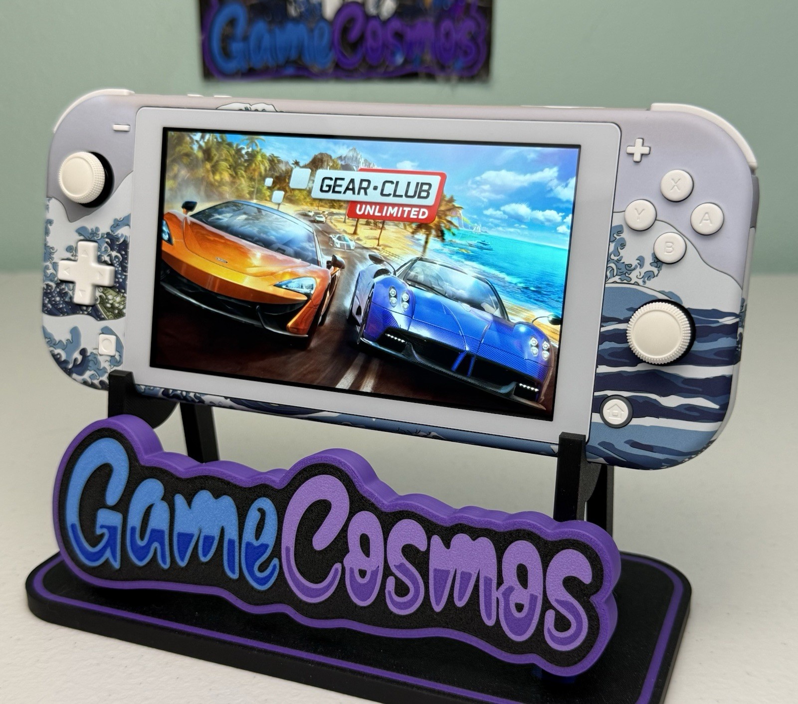 Great Wave Kanagawa – Hall Effect NoDRIFT analogue – Custom Switch Lite
