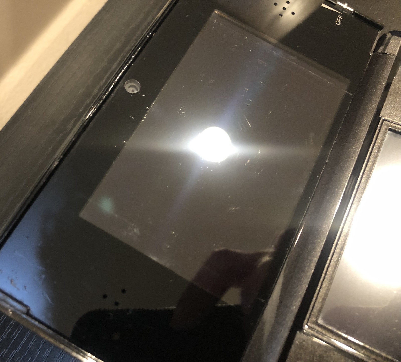 Nintendo 3DS Cosmo Black CTR-001 Handheld Console– Fully Tested