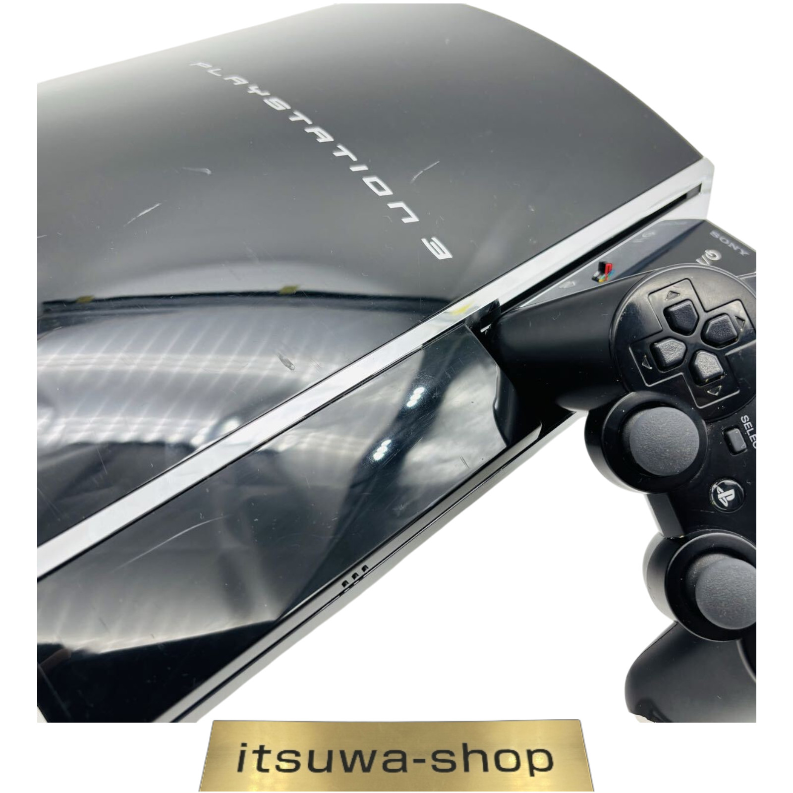Sony PS3 CECHA00 60GB Backward Compatible Console FW4.60 Tested Japan used