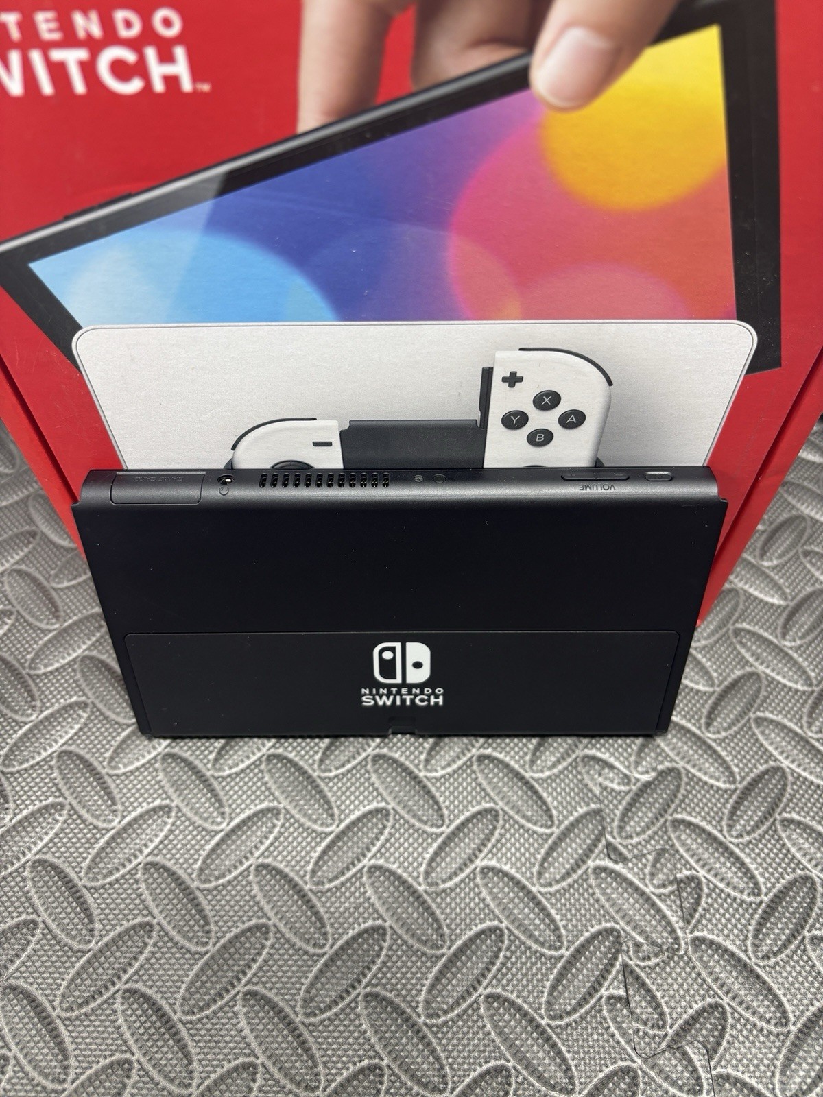Nintendo Switch OLED Model HEG-001 Handheld Console – 64GB – White