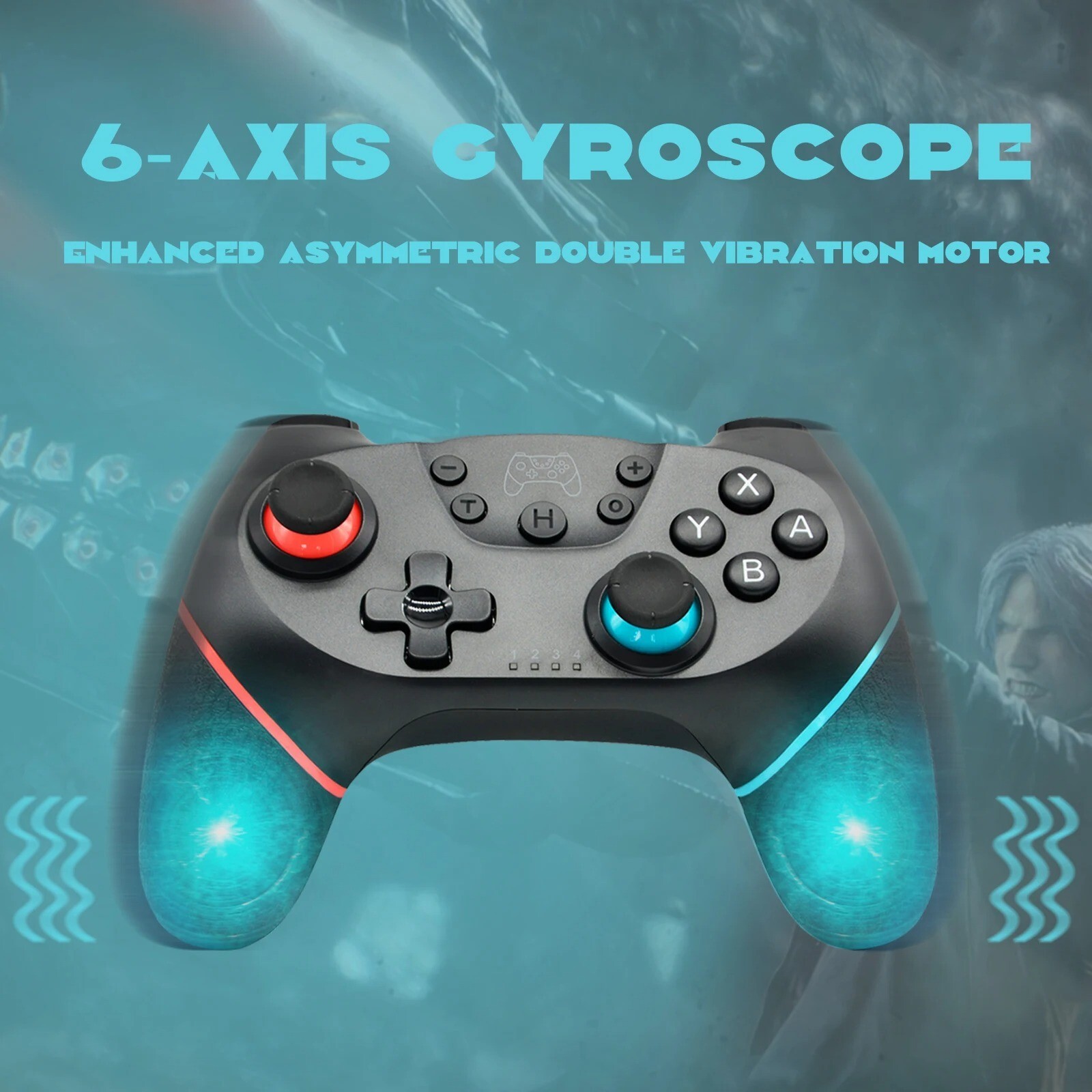 BROODIO Compatible Nintendo Switch Controller Wireless Bluetooth