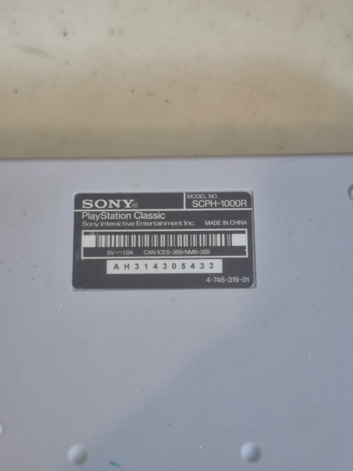 Sony PlayStation PS1 Classic Mini Console, 20 Games Built In SCPH-1000R Working