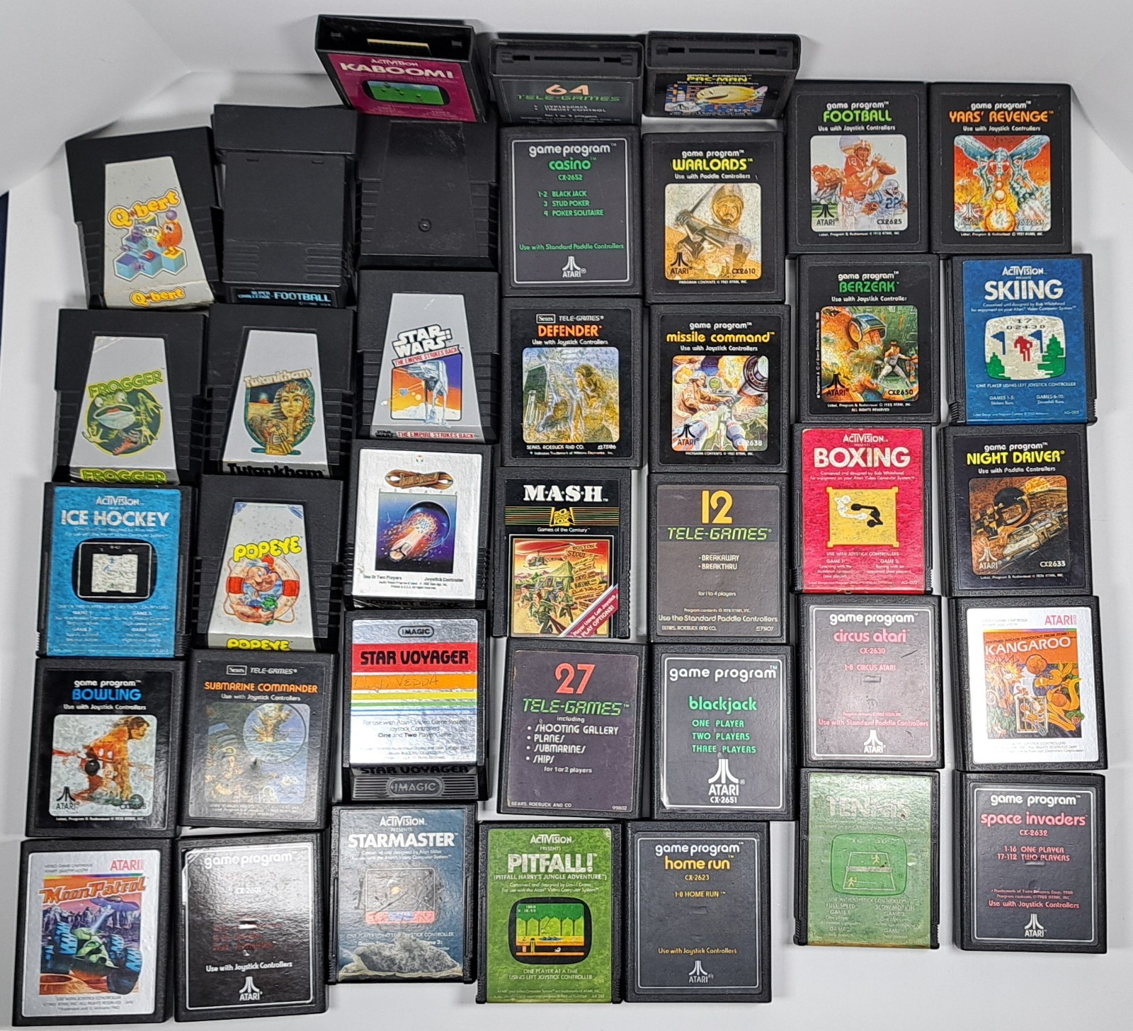 Atari 2600 Darth Vader Bundle: Console, 2 Joysticks Wires 40 Games. Plus More.