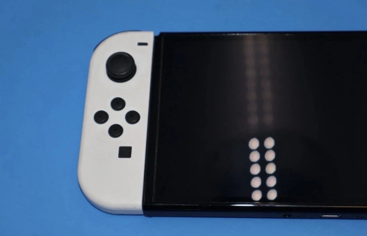 Nintendo Switch White OLED Complete All Ítems