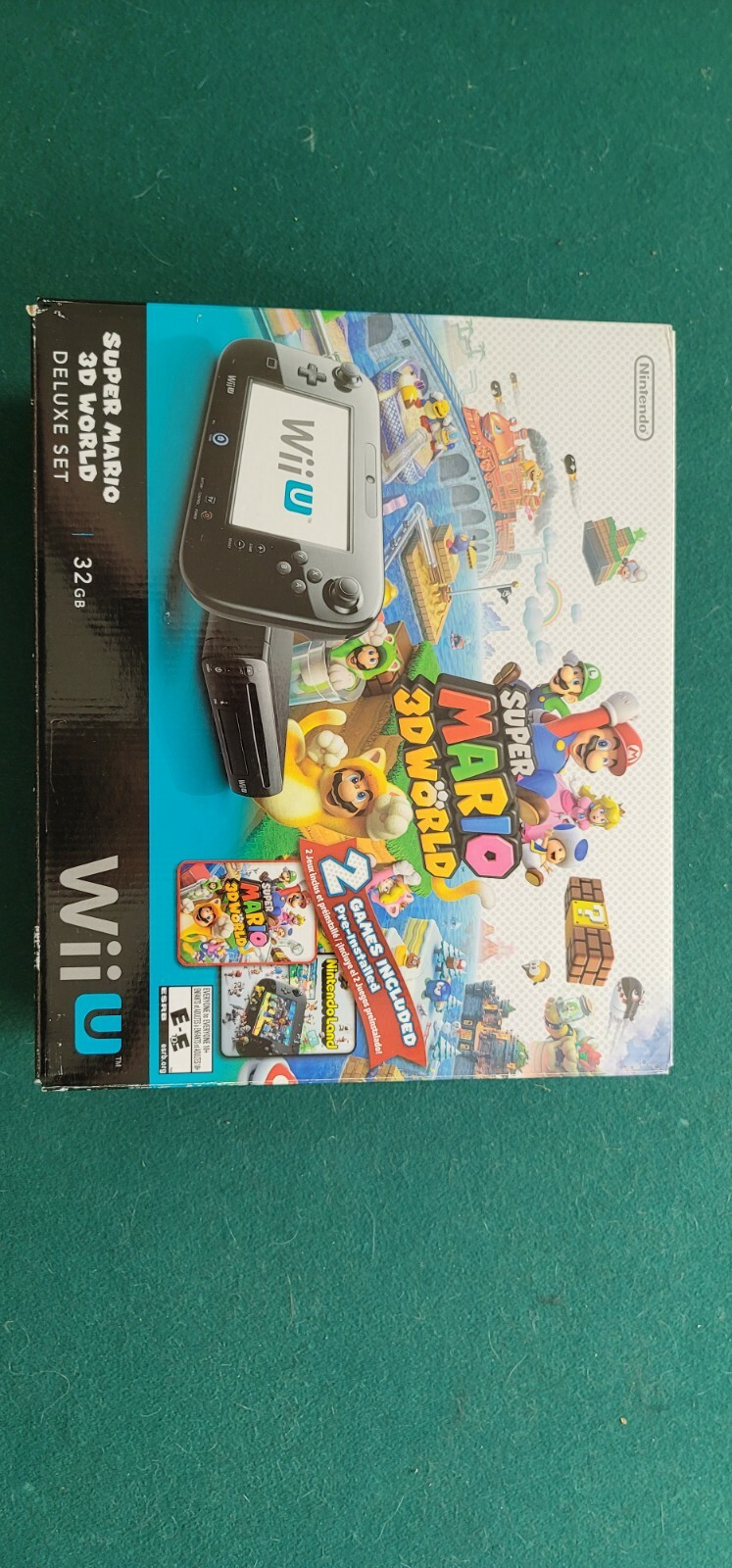 Nintendo Wii U 32 GB Super Mario 3D World Deluxe Set – Black