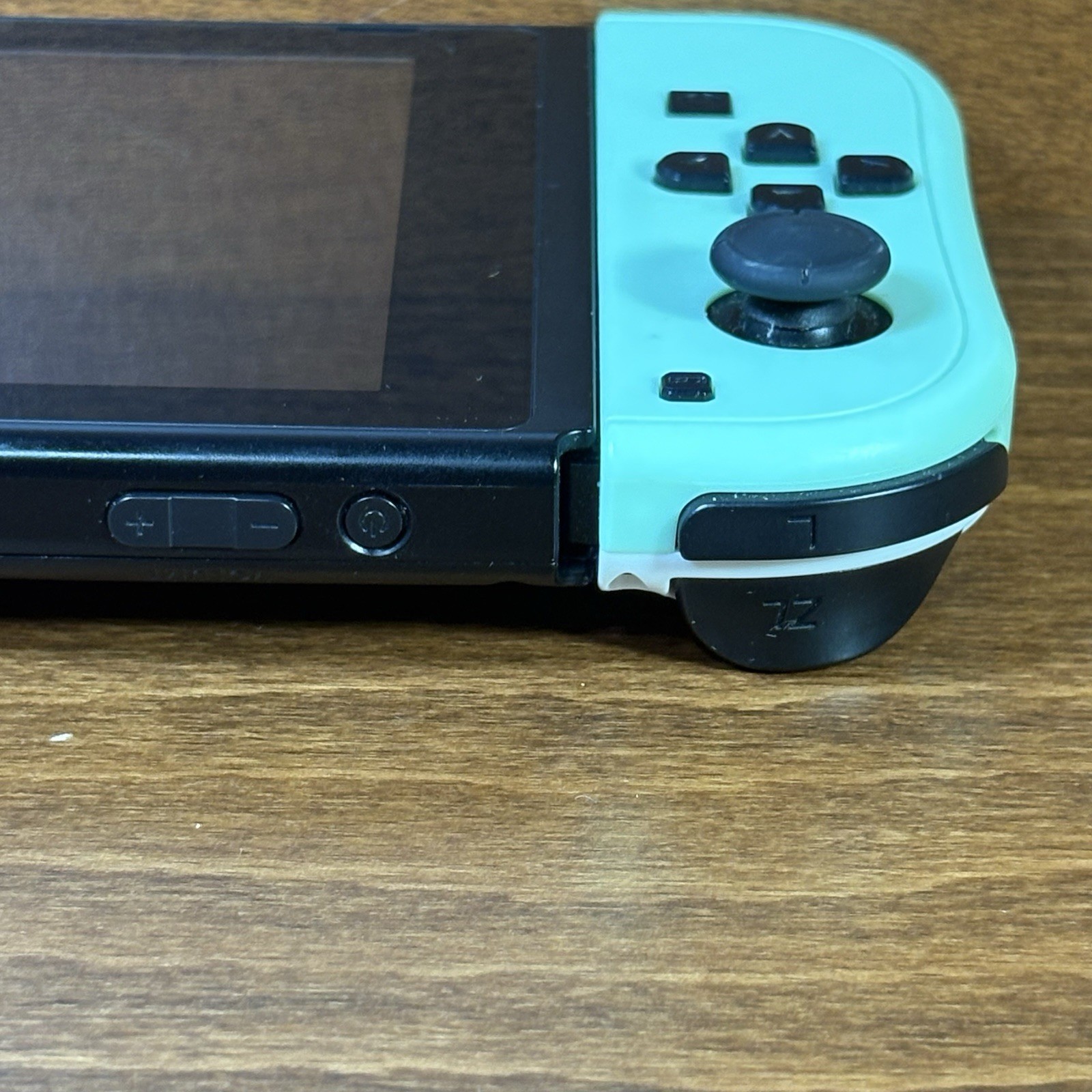 Nintendo Switch with Blue & Green Controllers | Works Perfectly | Case Included