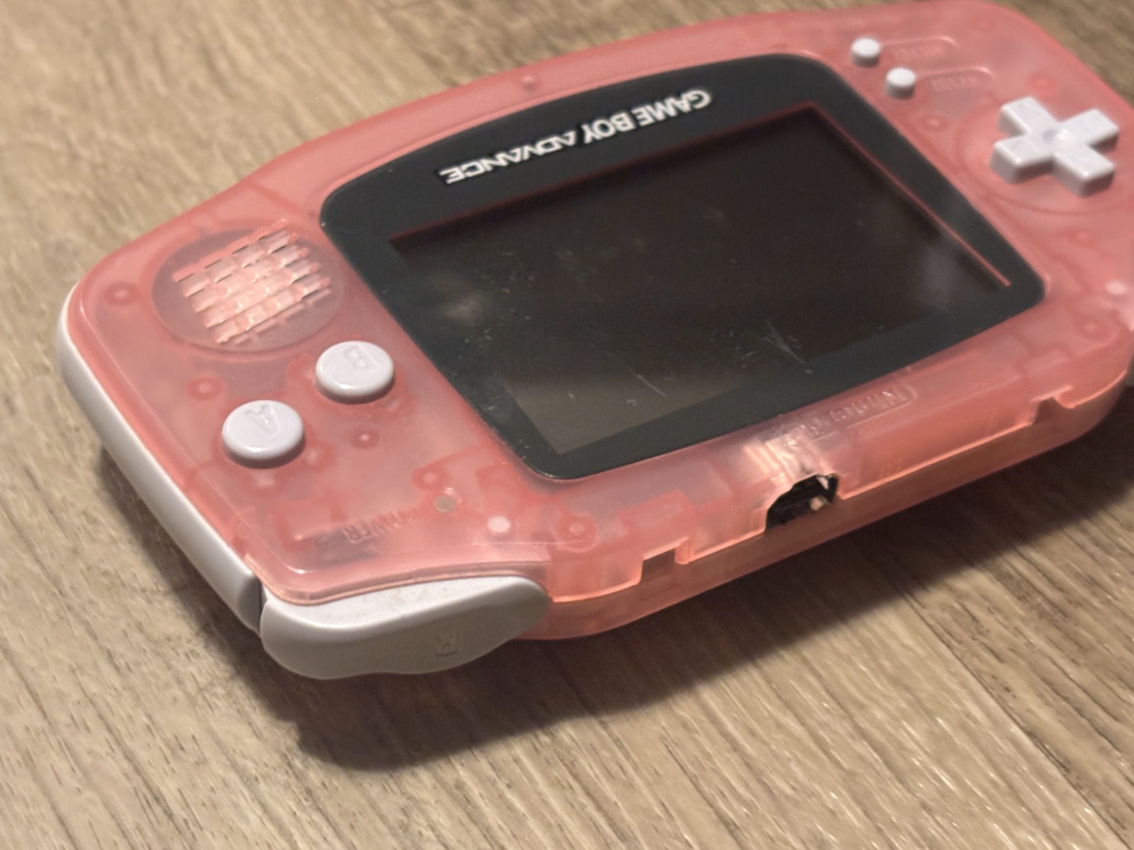 Nintendo Game Boy Advance Pink Console Handheld System GBA Tested OEM AGB-001
