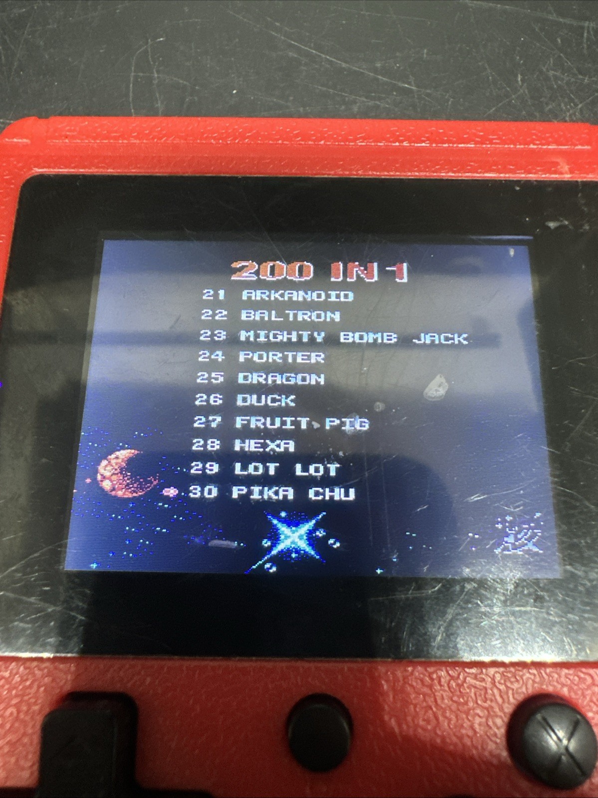 Merkury MI-PGC01 LCD Handheld Video Game System Backlit 200+ Games
