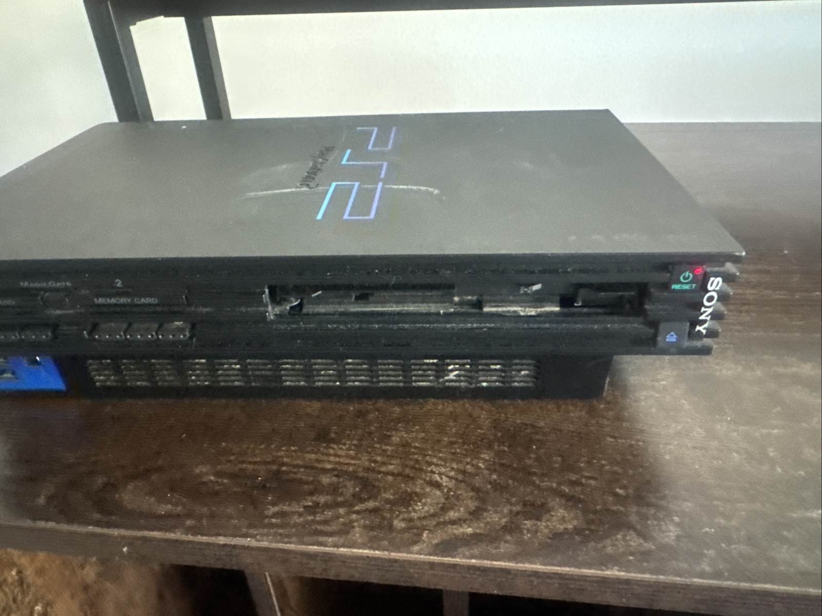Sony PlayStation 2 Console – Black (SCPH-39001), Not Tested, Power On, CD