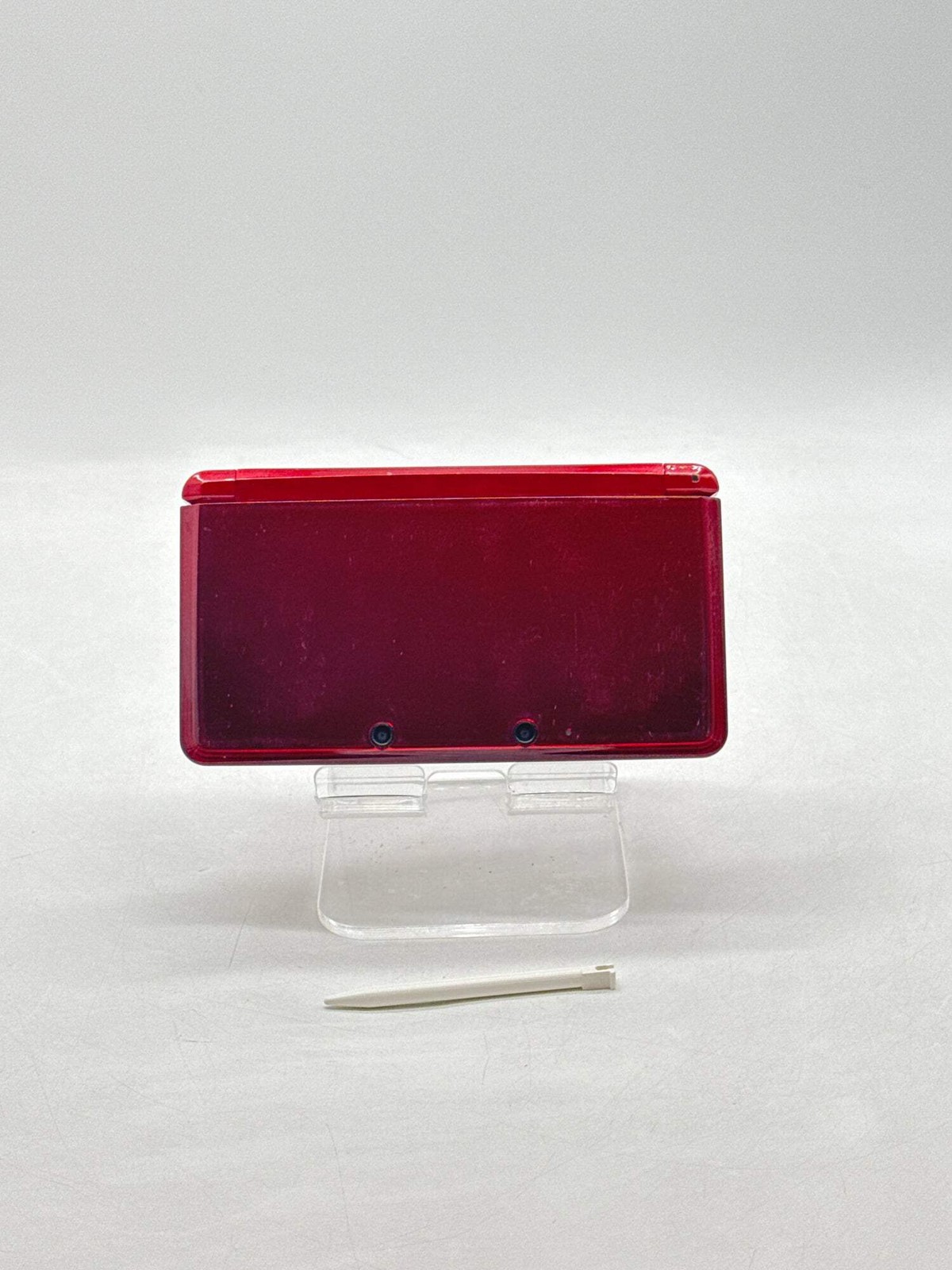 Nintendo 3DS CTR-001 (JPN) Glossy Red Video Game Handheld Console