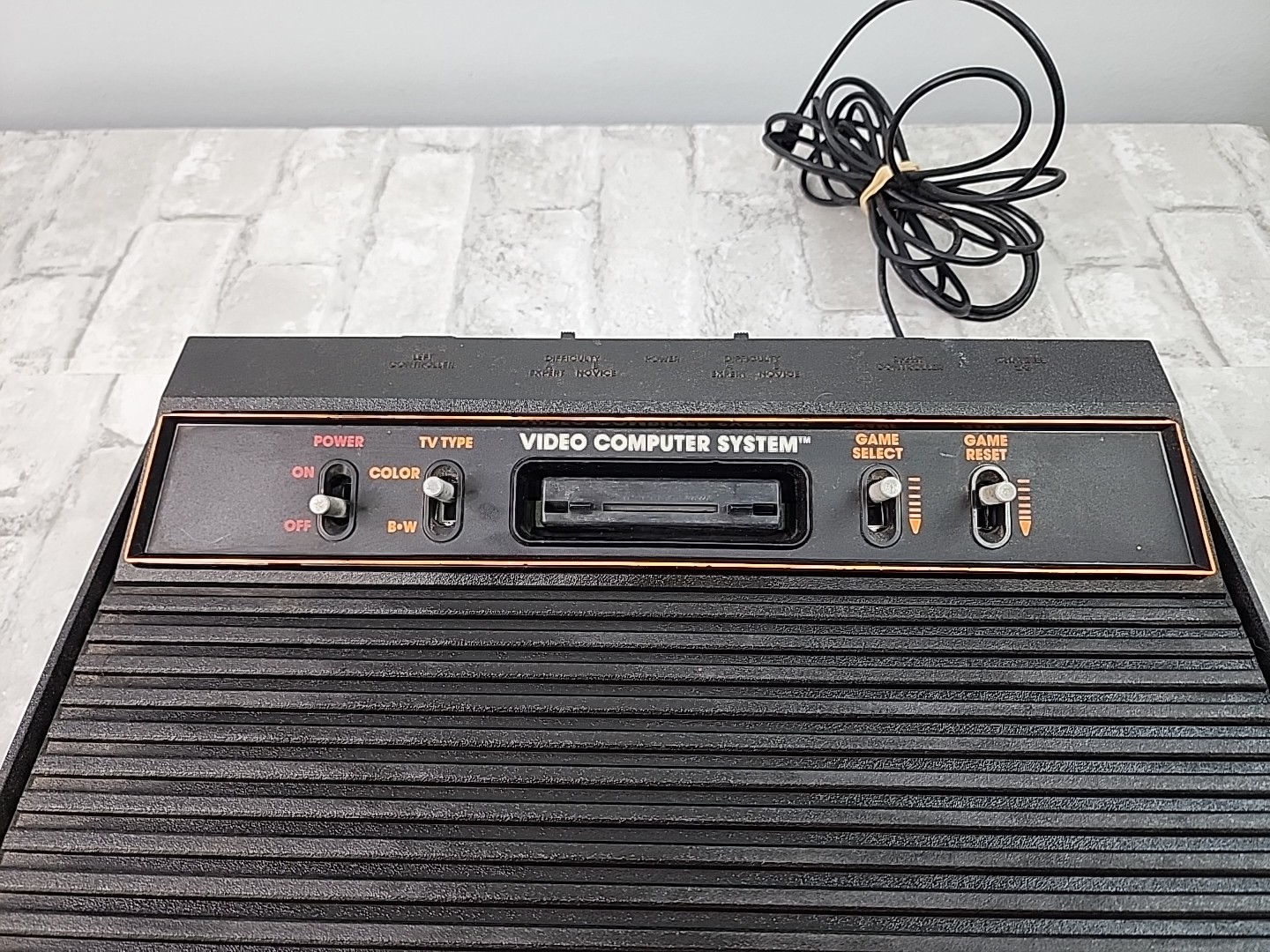 Atari CX-2600A Wood Grain Console 23 Games Power Cord Controllers *Parts/Repair*