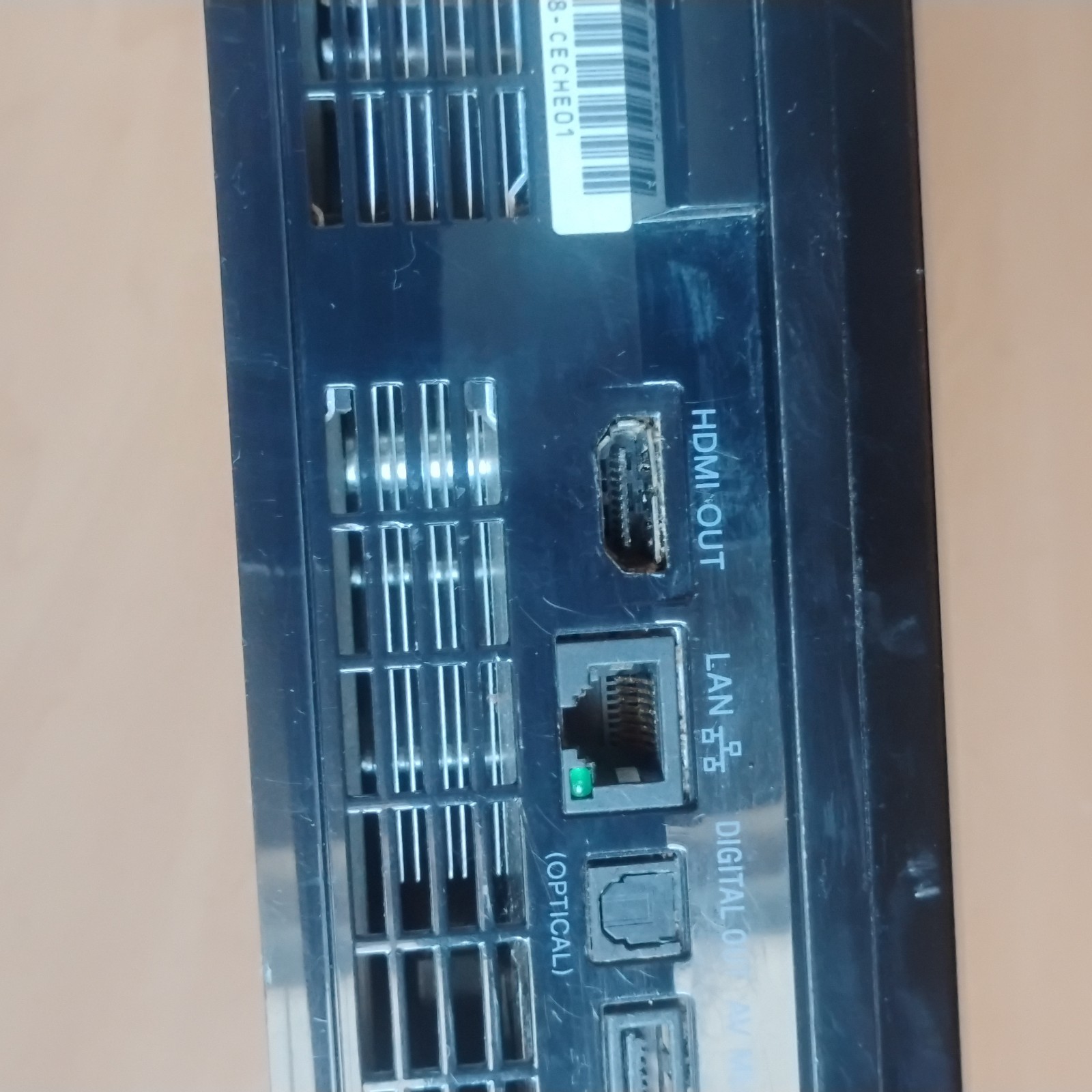 PlayStation 3 PS3 Fat Backwards Compatible Console Tested Authentic 80GB CECHE01