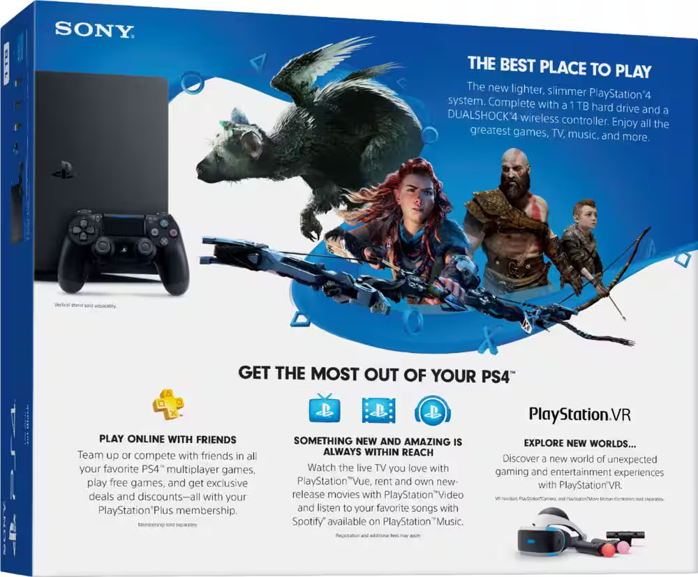 Geek Squad Certified Refurbished PlayStation 4 Slim 1TB console