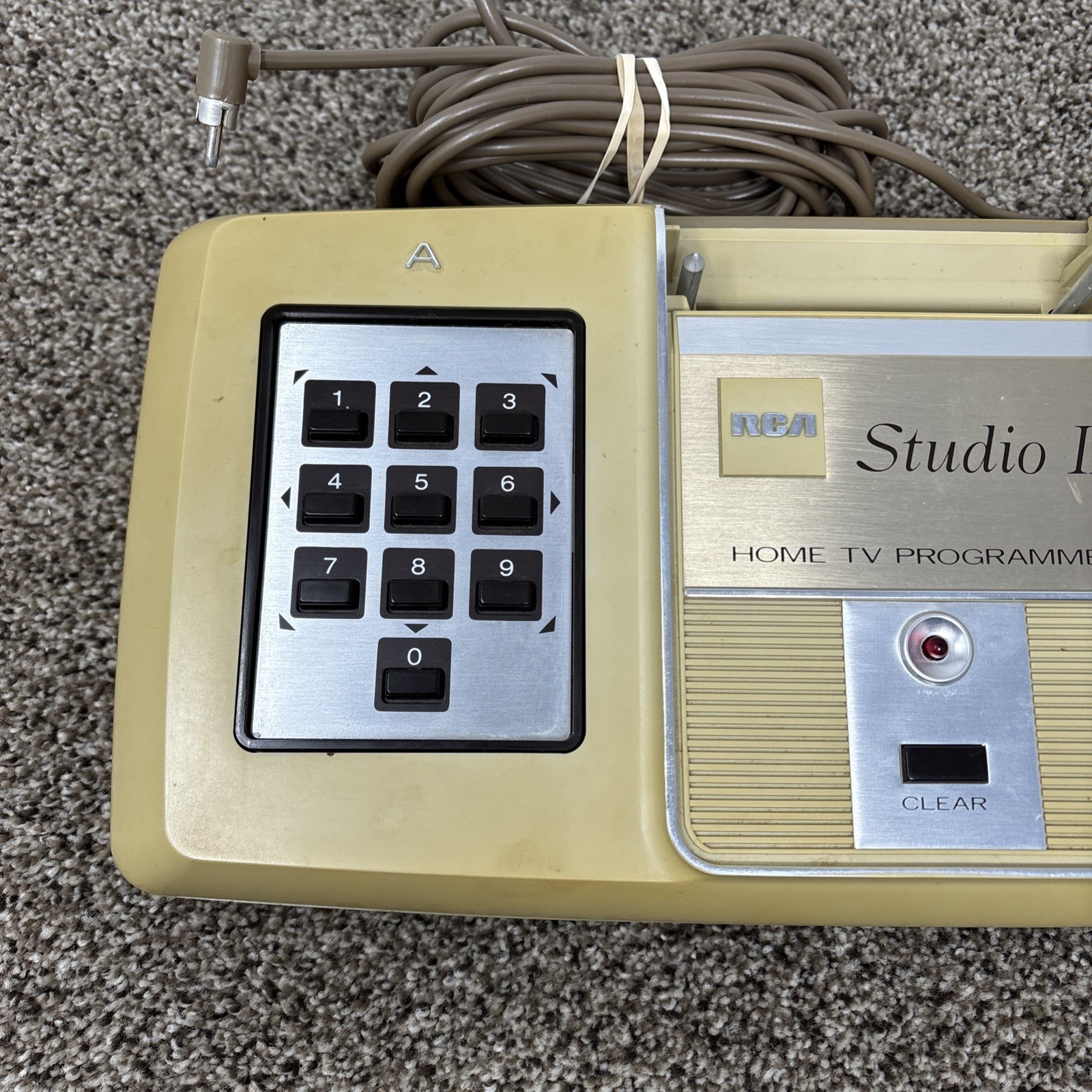 Vintage RCA Studio II Home TV Programmer Console Only Tested