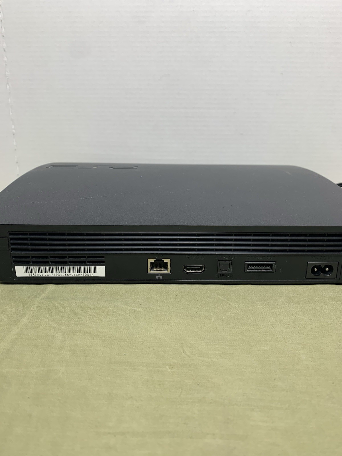 Sony PlayStation 3 ~ PS3 (250GB) Console (CECH2001A) w/ Controller – Tested!
