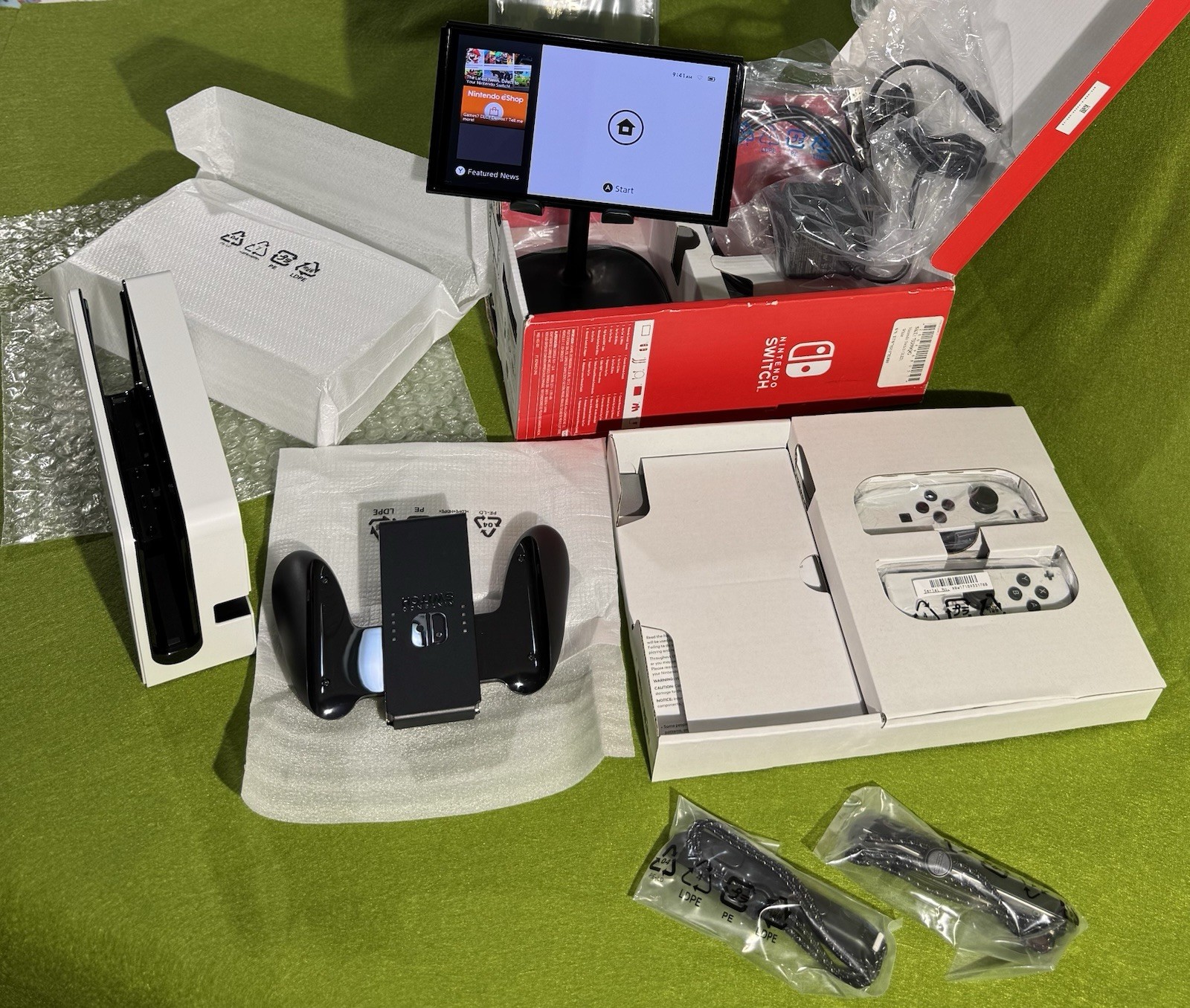 💥OPEN BOX💥NINTENDO SWITCH OLED HEG-001 HANDHELD CONSOLE 64GB ~💥 TESTED💥