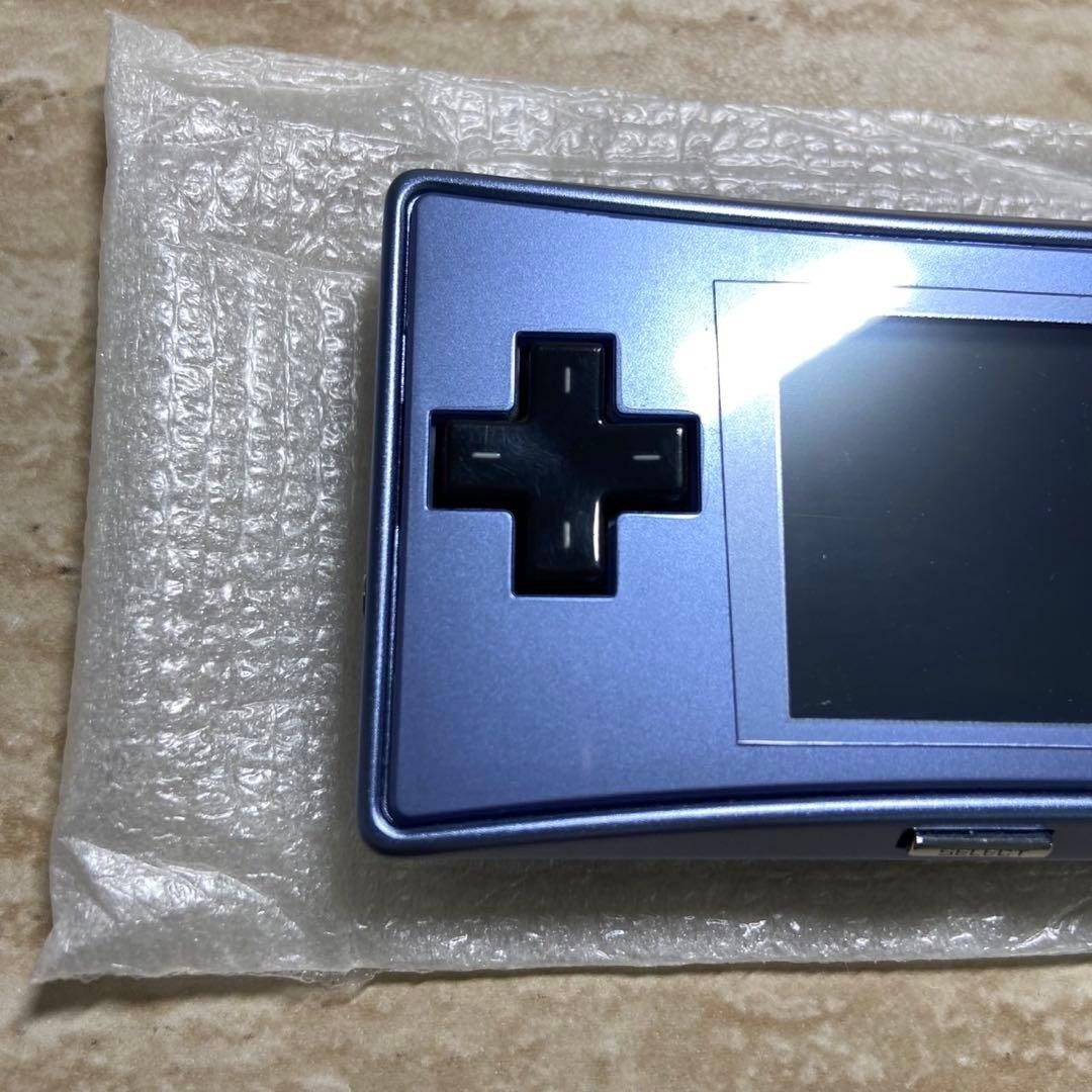 Nintendo Game Boy Micro Blue Console Complete in Box CIB Near Mint 7203