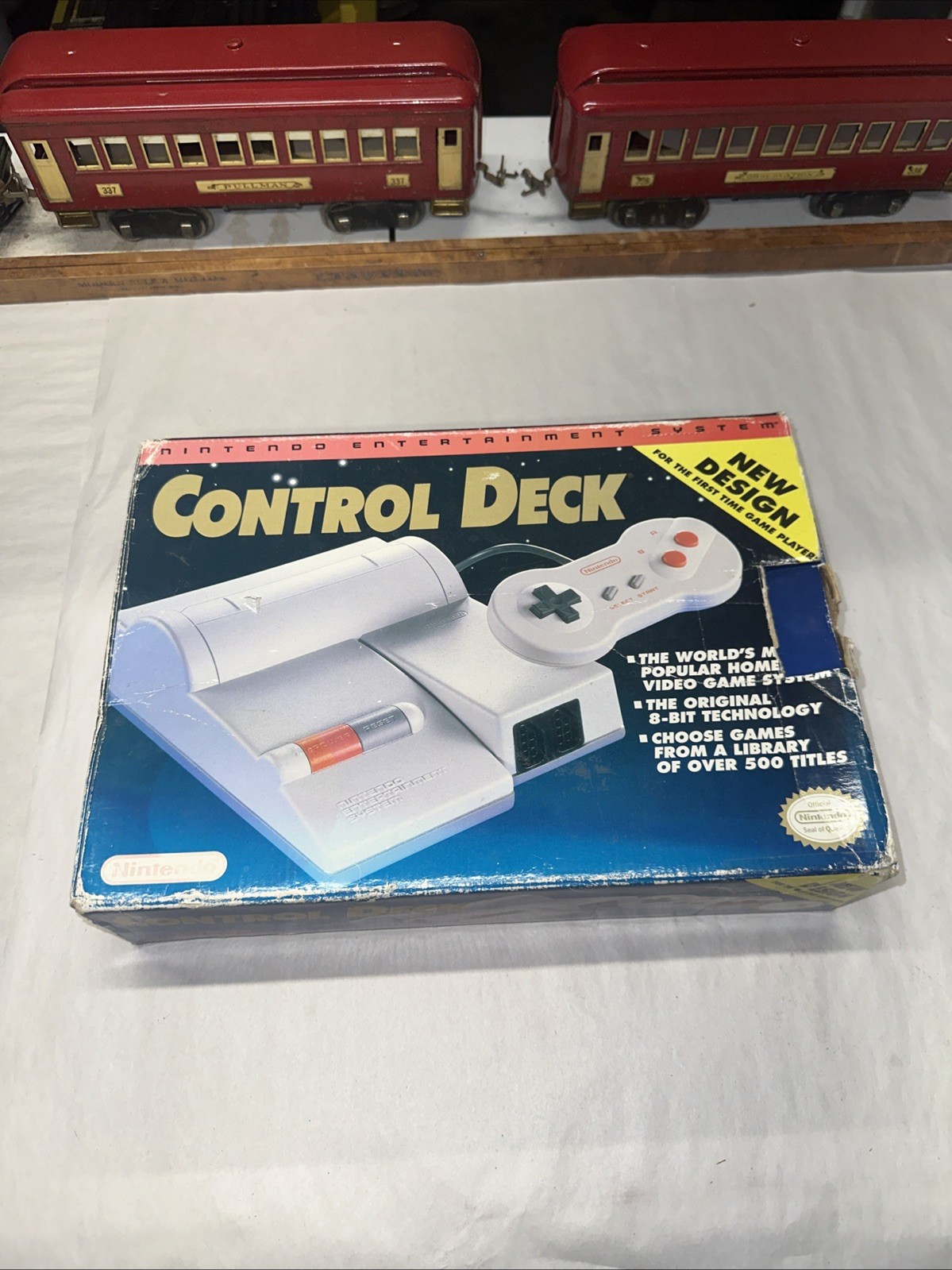 Nintendo NES Top Loader Console System Control Deck – BOX ONLY – No Console