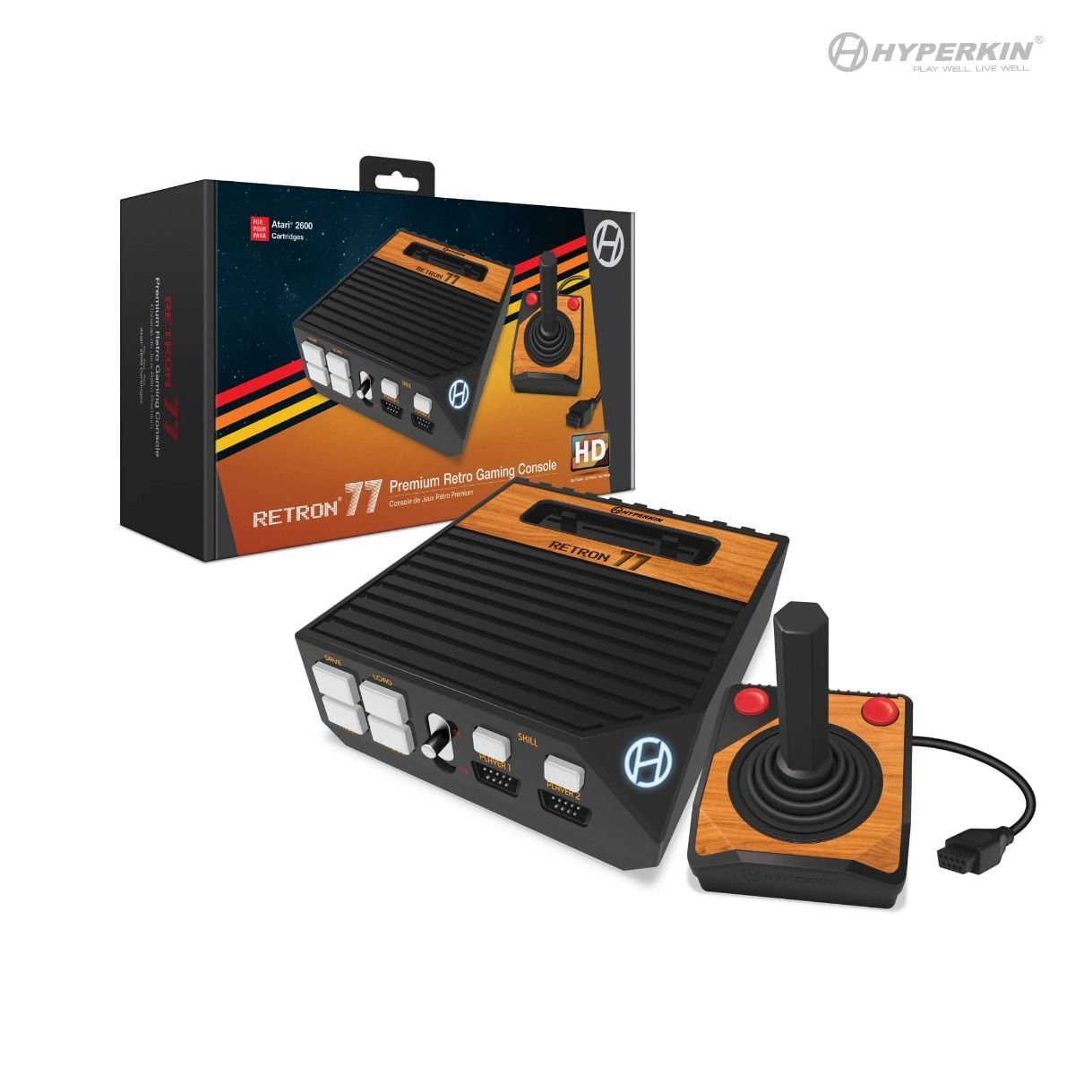 HYPERKIN RetroN 77 HD Gaming Console🍯Atari 2600 Trooper Controller Game System