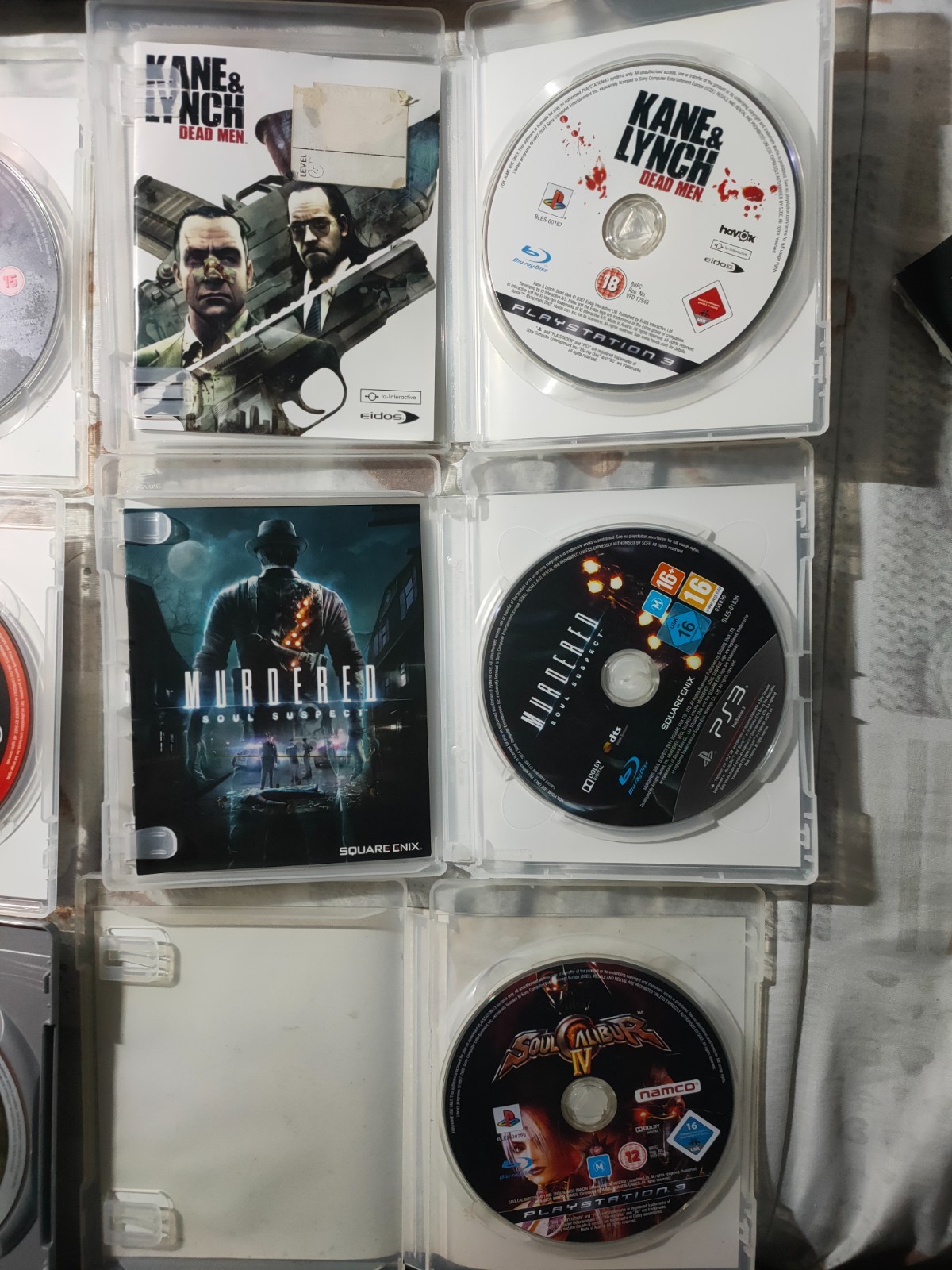 Sony Playstation 3 Slim PS3 Console with 6 Games, Trust GXT Controller and Cables.