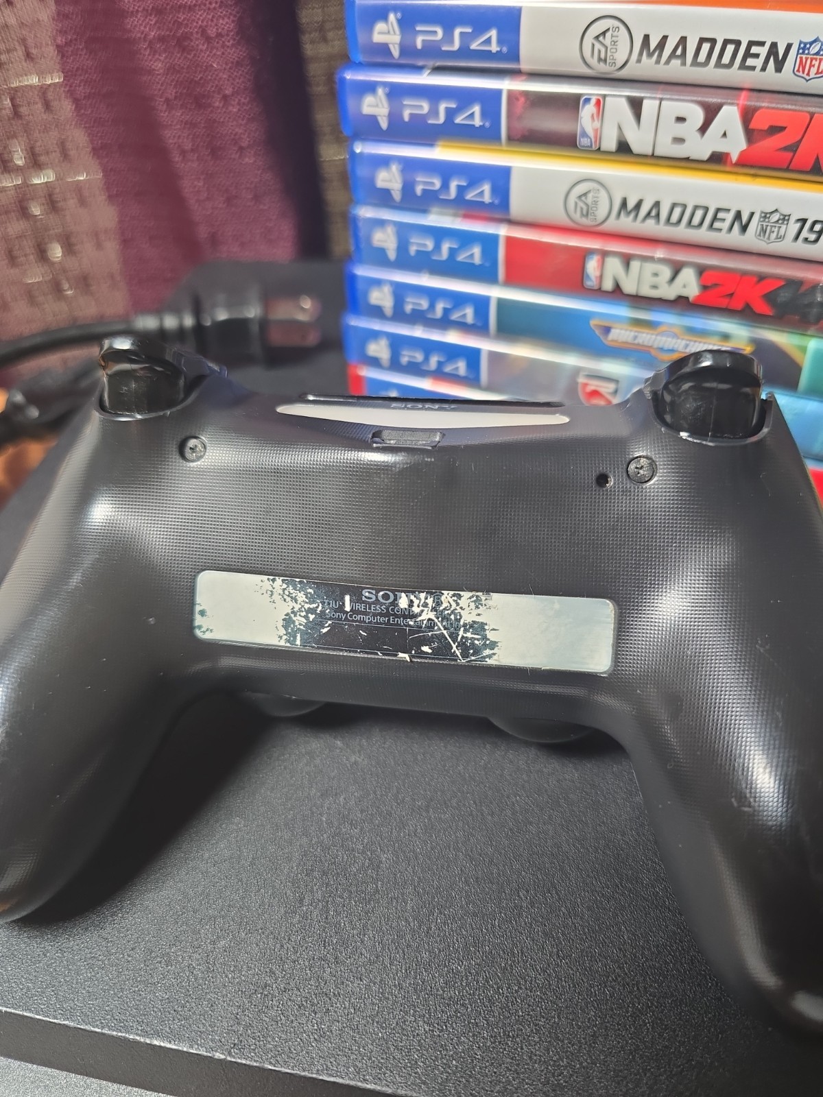Sony PS4 PlayStation 4 Slim 1TB Console, 6 Games 1 Controller Bundle Works