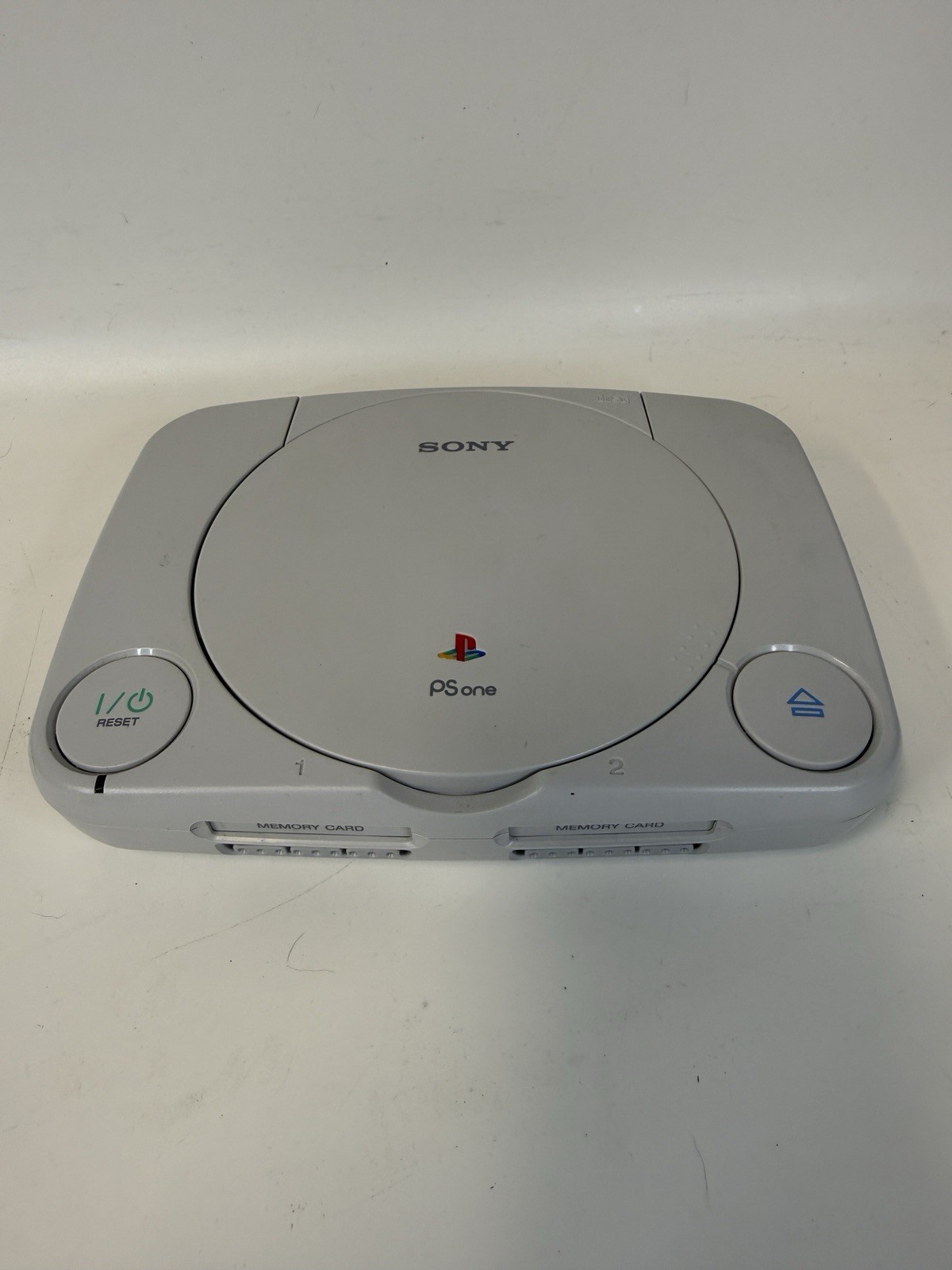 Sony Playstation PS One PS1 Slim Video Game Console Only Tested Eject Gets Stuck