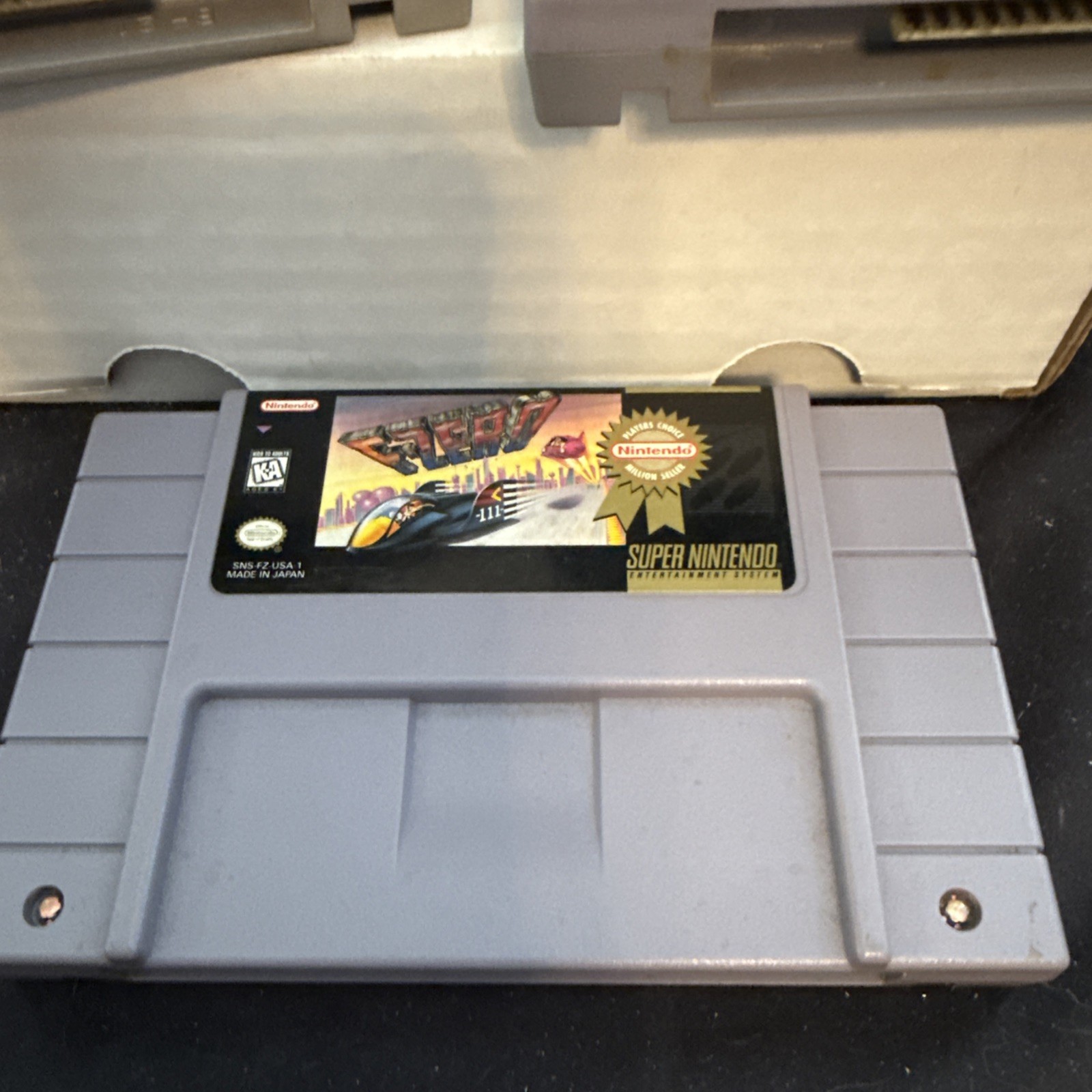 Super Nintendo With 2 Controllers And 6 Games