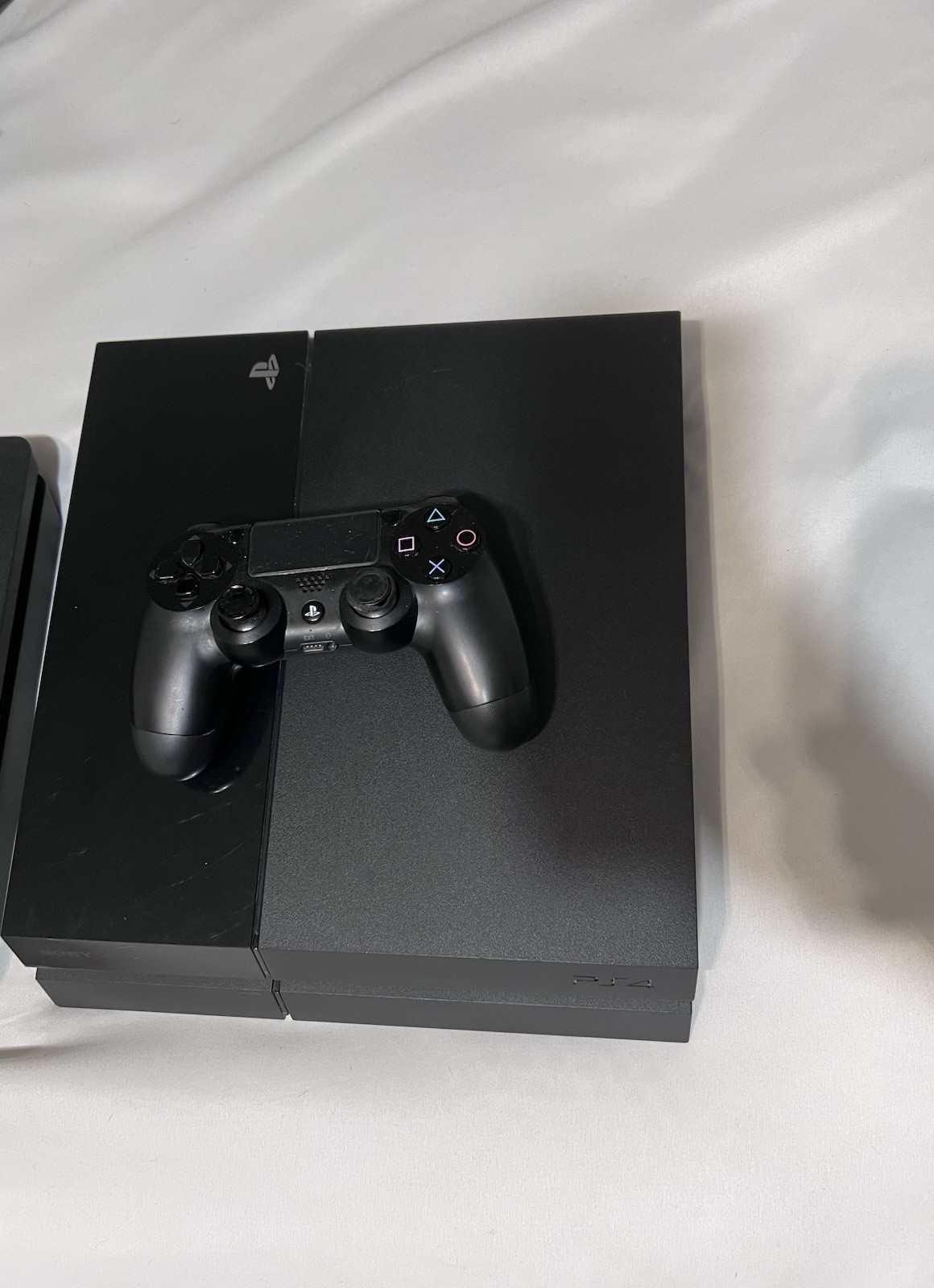 PS4 Pro + PS4 Slim Bundle W/ 2 Controllers & 20 Games Tested & Working