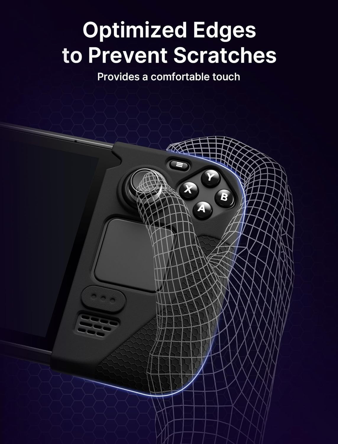 Customized Silicone Grip Protection for Steam Deck | Ideal for Immersive Gaming