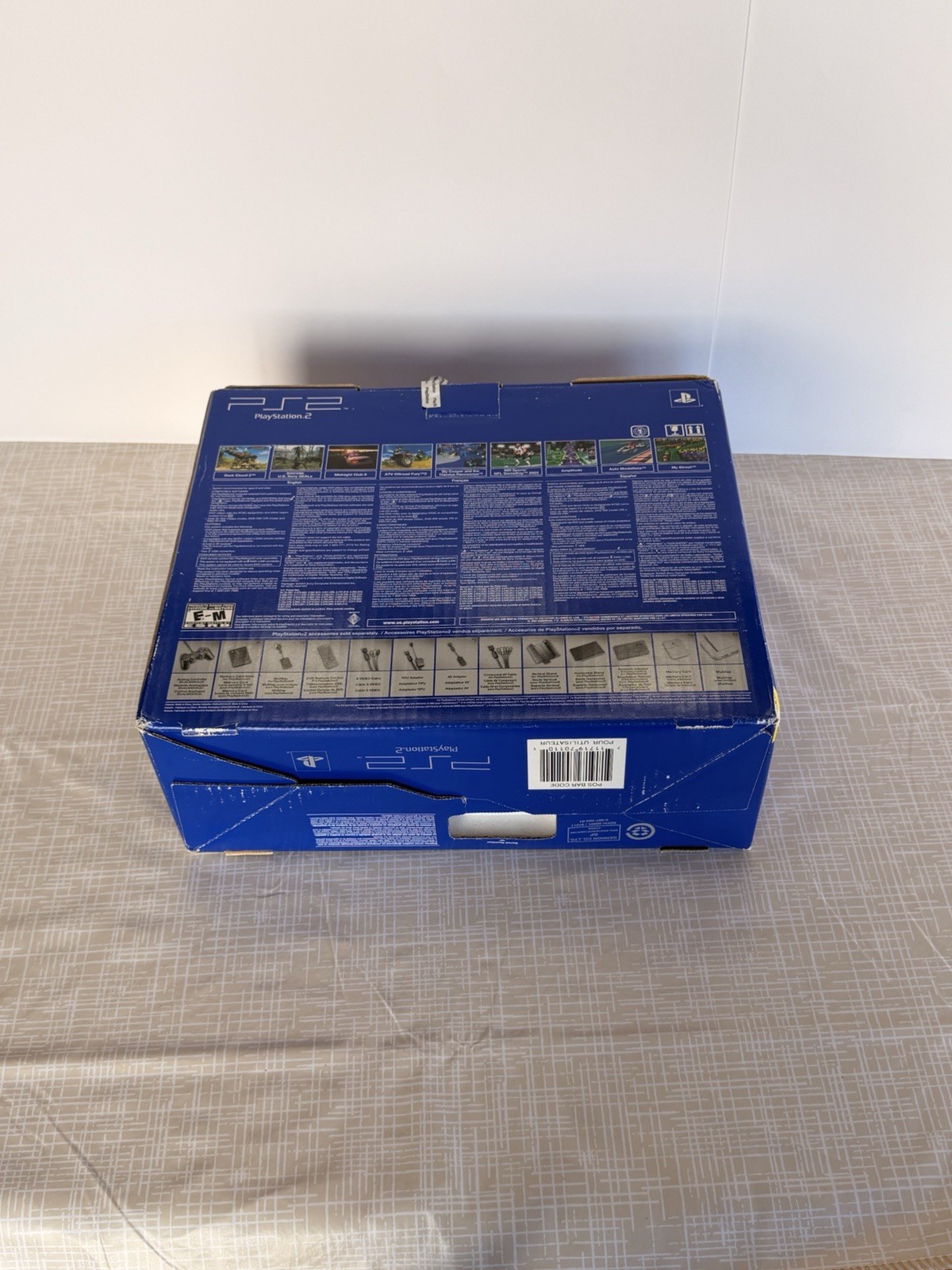 Sony PlayStation 2 Console – Black (SCPH-50001 CIB) *MINT CONDITION*