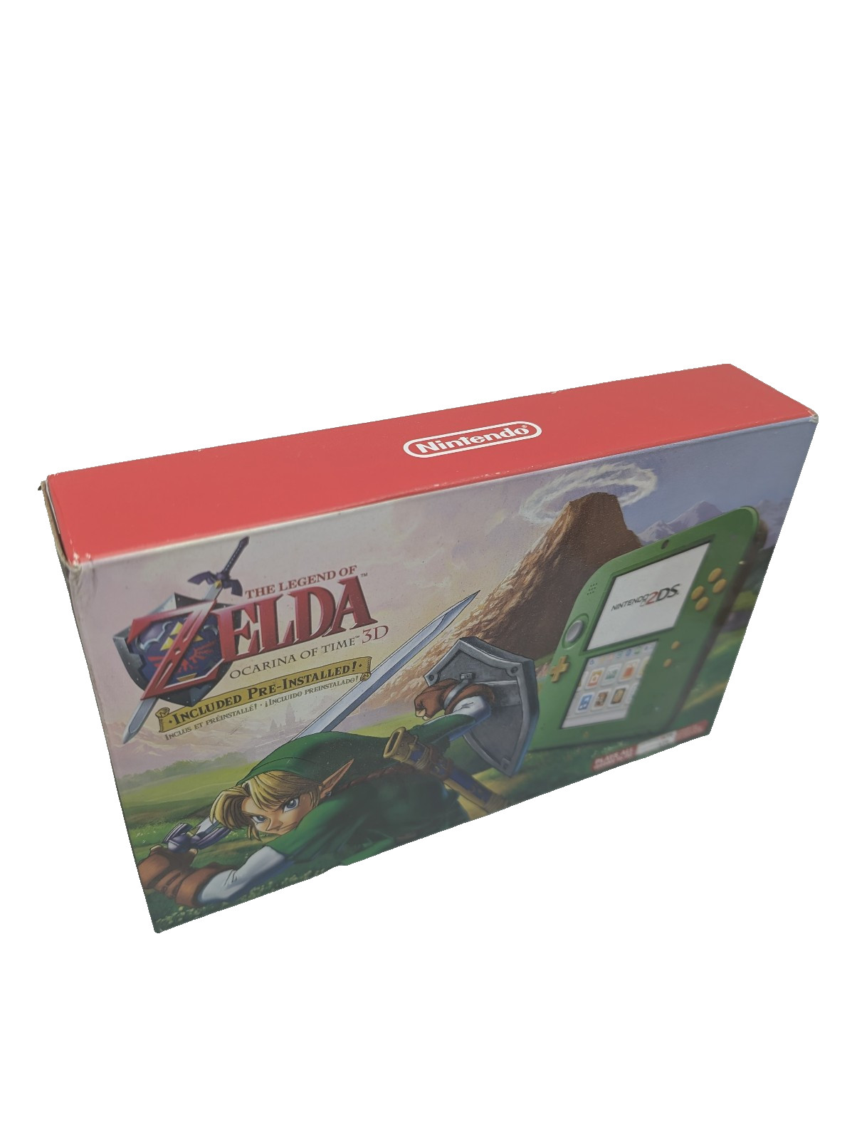 Nintendo 2DS Zelda Ocarina of Time 3D Console (USA) Brand New, Never Opened