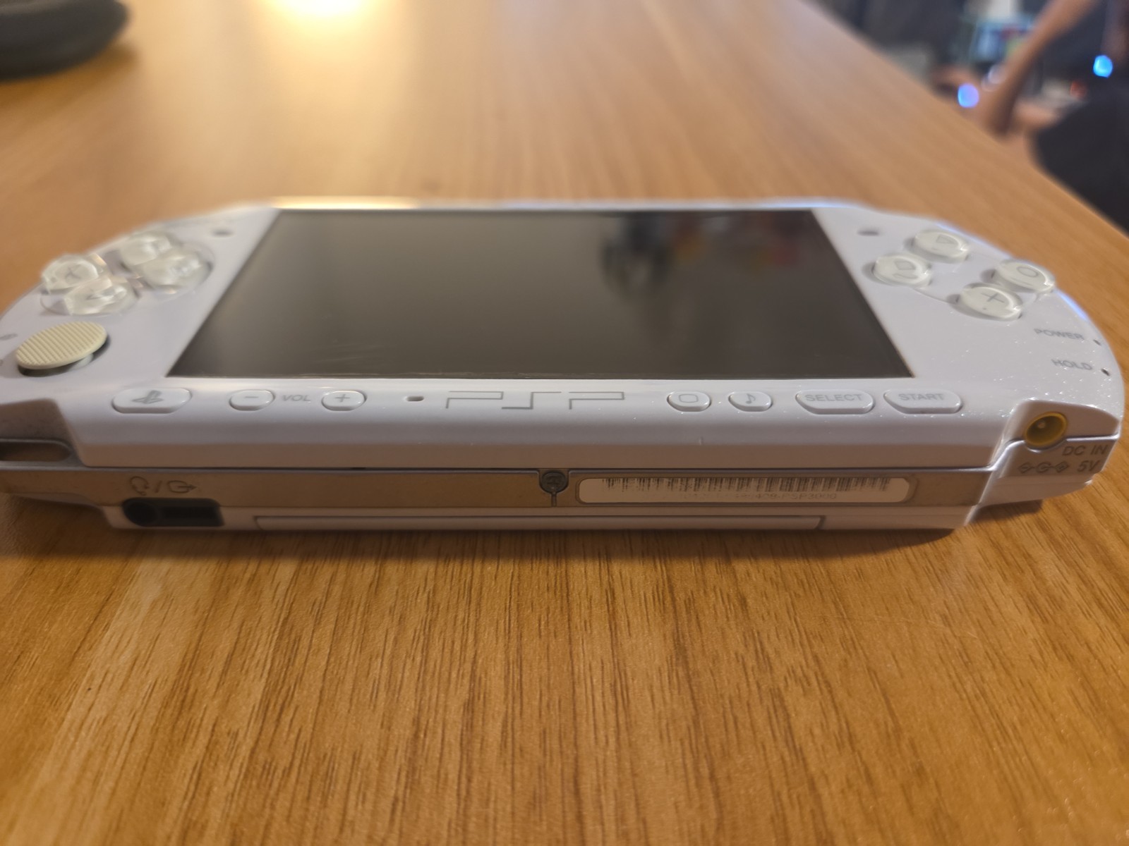 Sony PSP-3000 Pearl White Console Working Tested Japan US SELLER