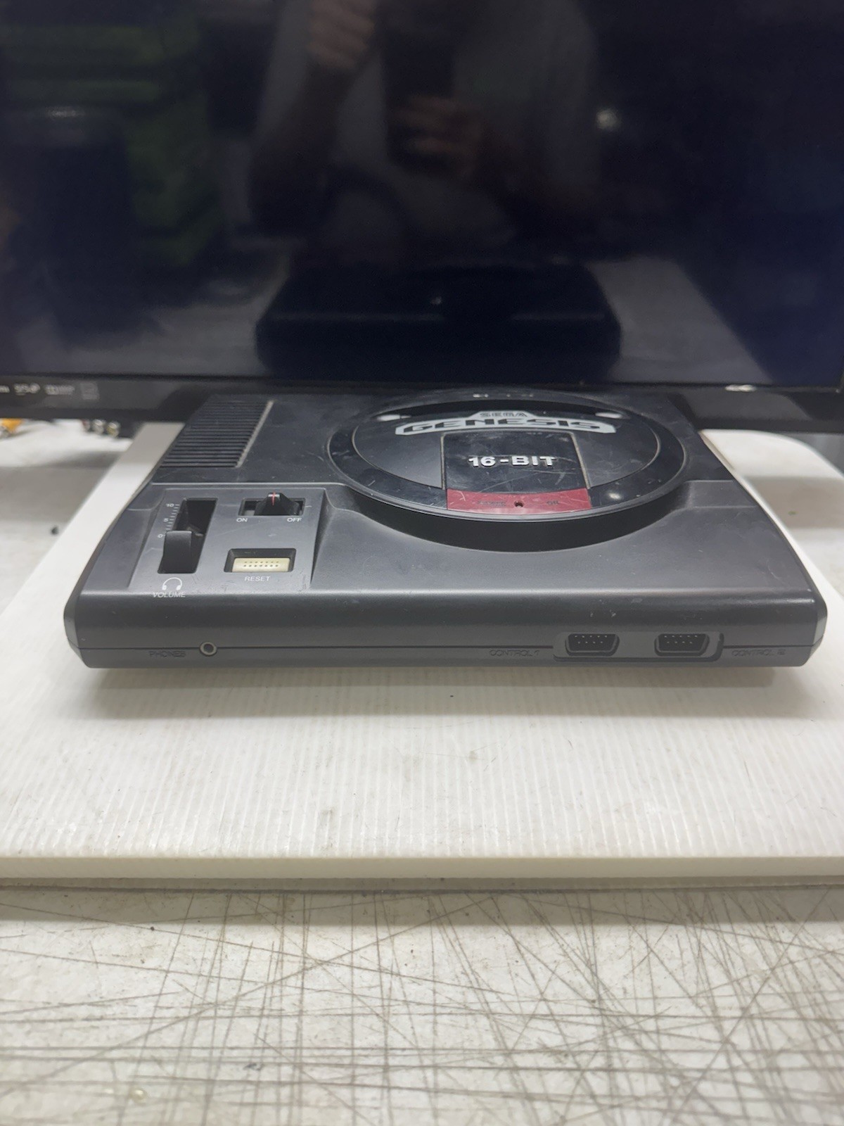 Sega Genesis Model 1 Console System + Cables + Controller *TESTED*