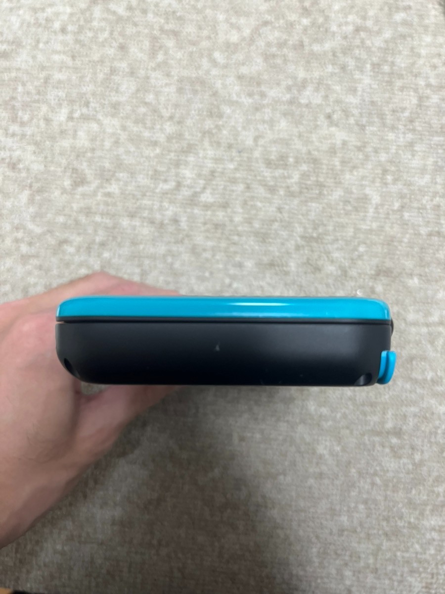 New Nintendo 2DS XL LL Black Turquoise Console Japanese B823