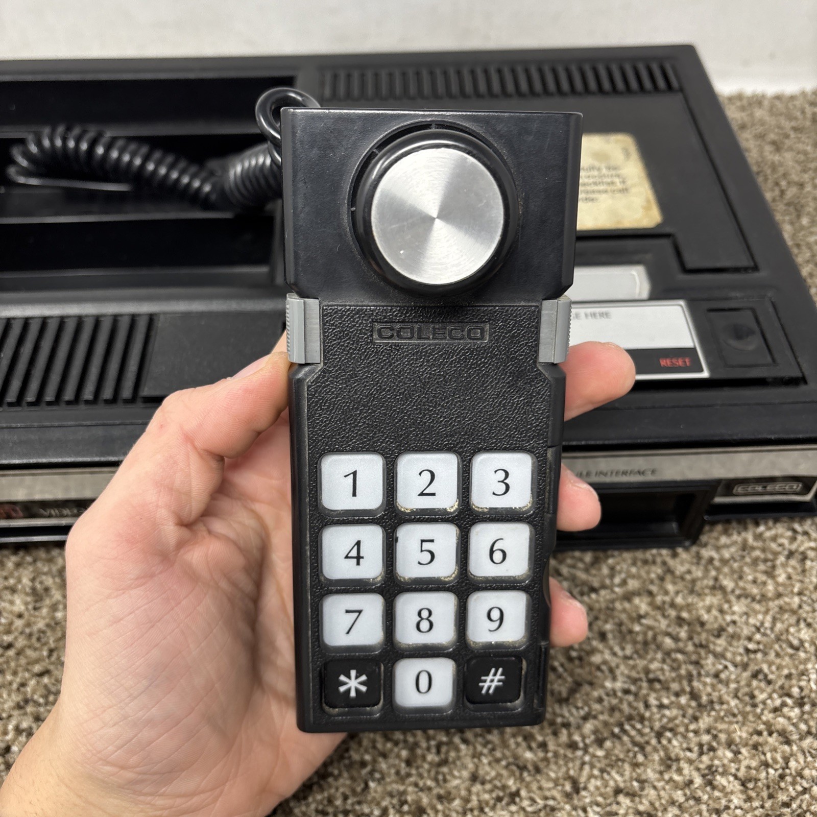 Colecovision Console Bundle Lot With Game 100% TESTED WORKING READ
