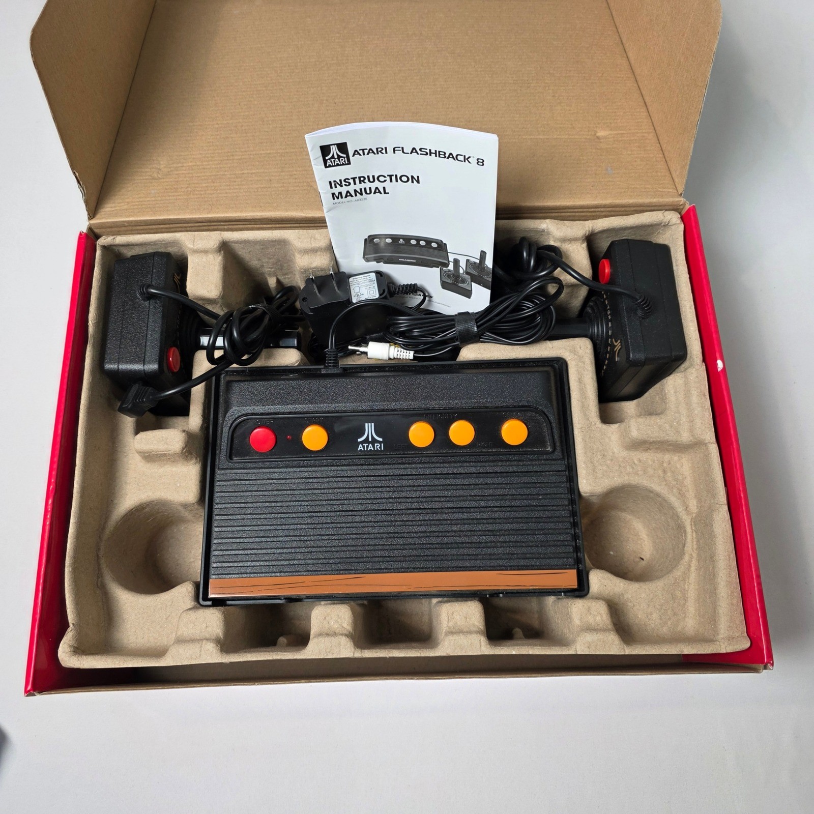 Atari Flashback 8 Console 105 Built In Games 40th Anniversary Black (FVS035296)