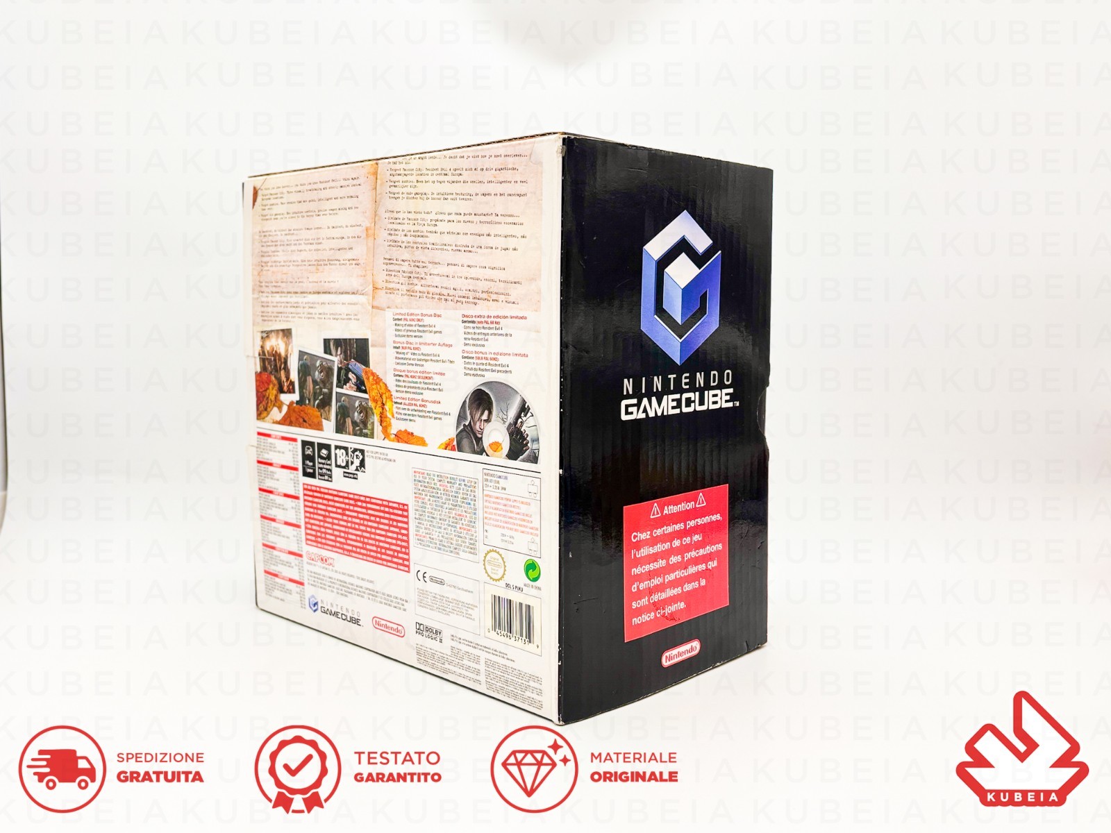 Resident Evil 4 Limited Edition Pack GameCube Capcom NEW Nintendo PAL ITALIAN