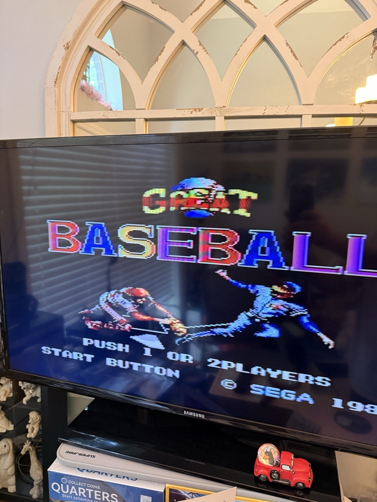 CustomGreenLED “Model 1”SegaMasterSystemBundle-Tested Working-4 CIB Games