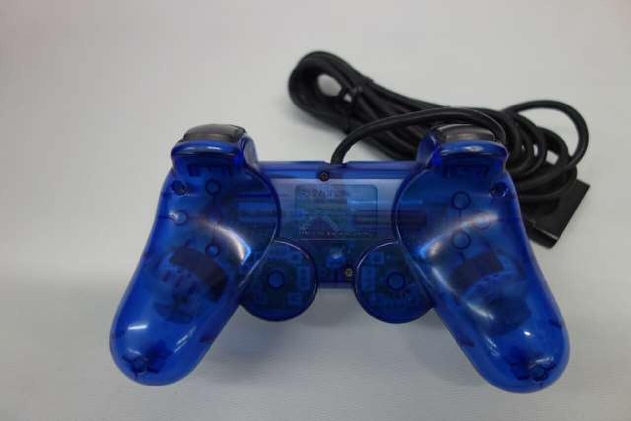 Ocean Blue Playstation 2 Console PS2 SCPH-37000L Transparent TESTED