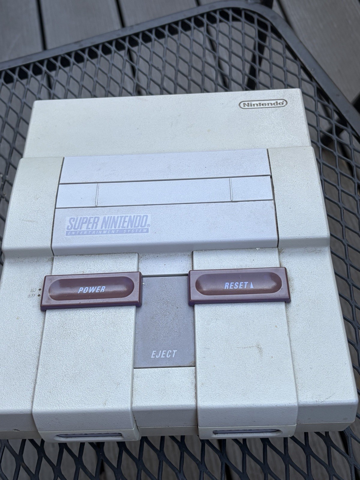 Super Nintendo SNS-101 Console And Accessories. See Photos. Tested/ Works
