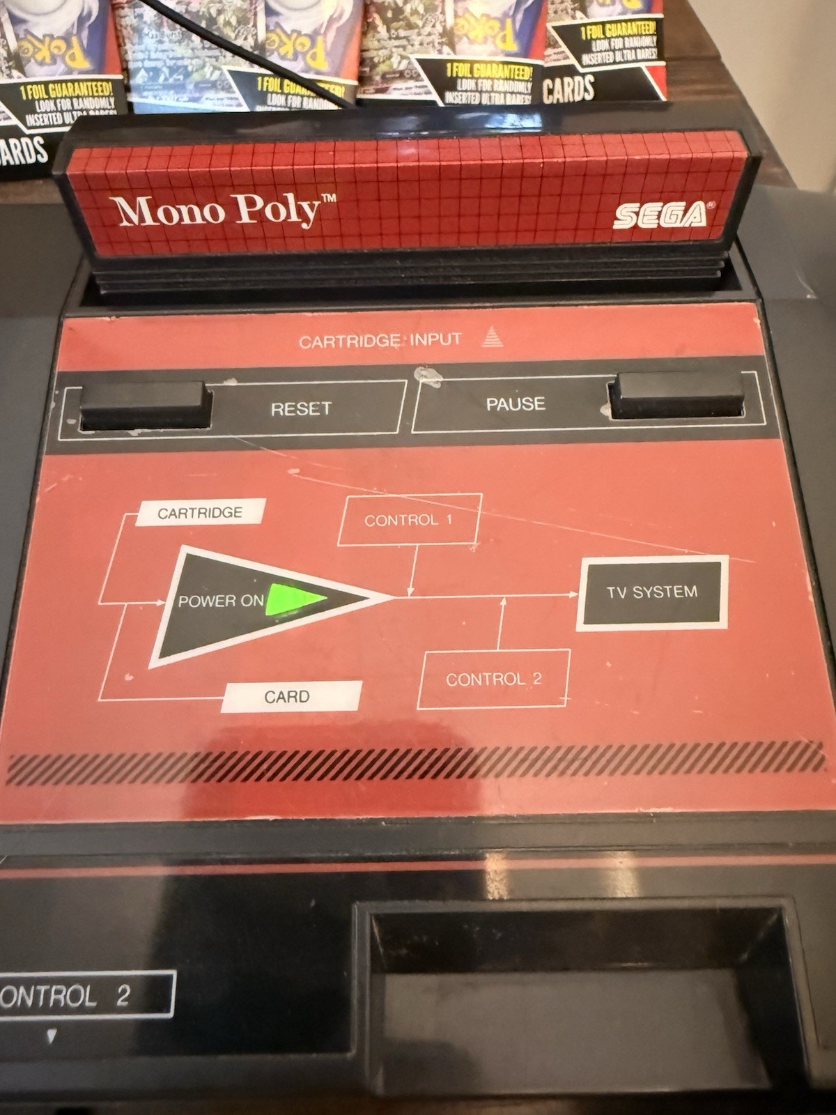 CustomGreenLED “Model 1”SegaMasterSystemBundle-Tested Working-4 CIB Games