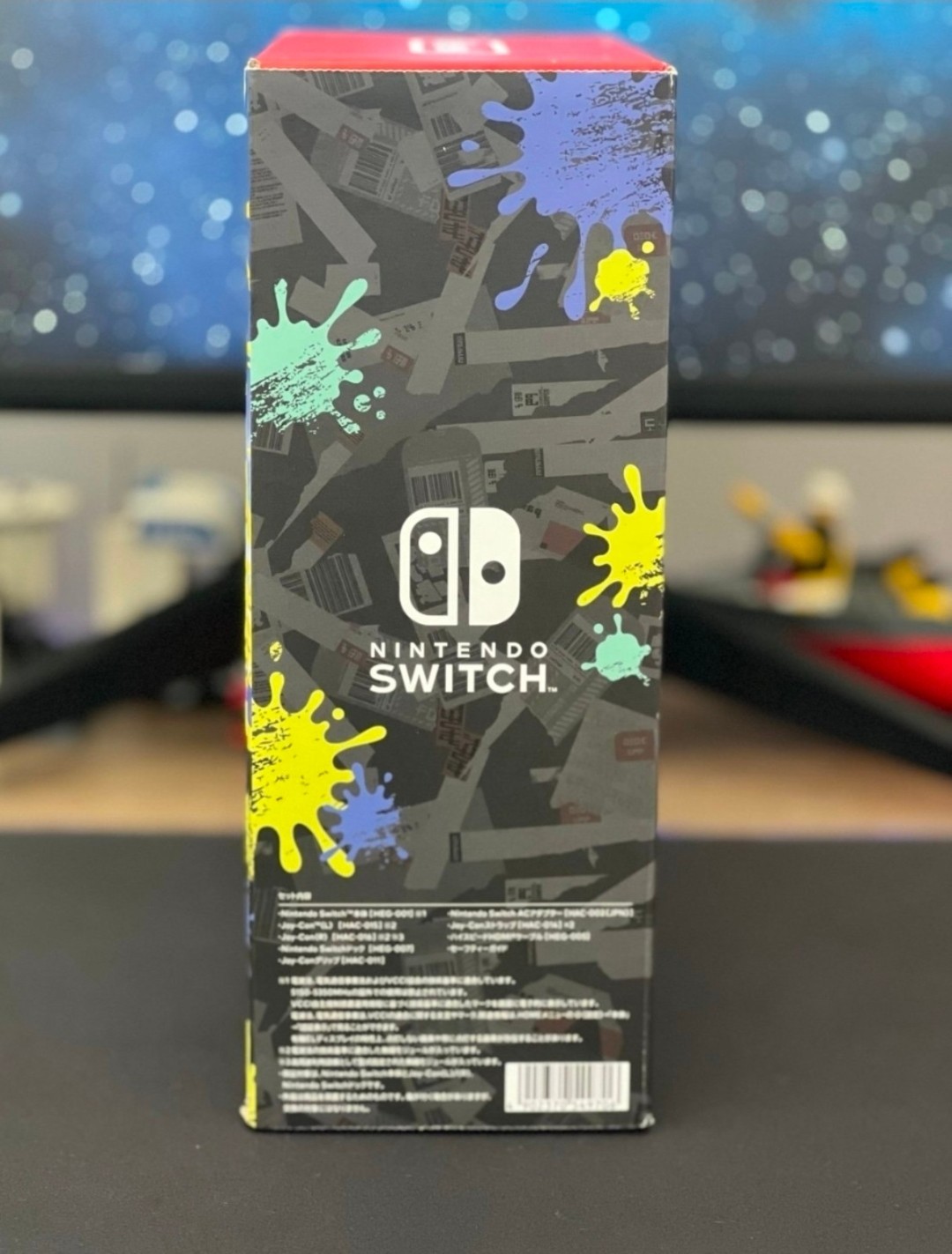 NEW Nintendo OLED Switch Console Splatoon 3 Limited Edition!