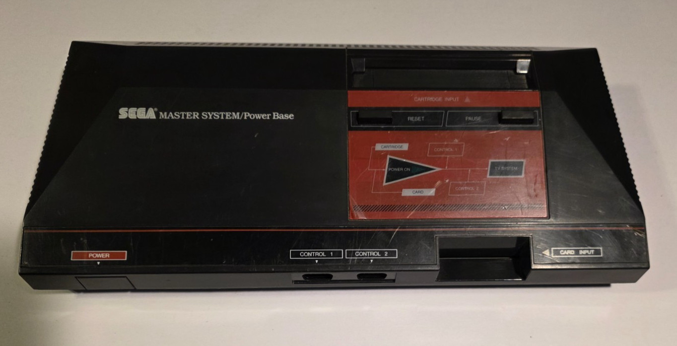 Sega Master System (Sega, 1985) ☆ US VERSION ☆ WORKING/NO Sound ☆