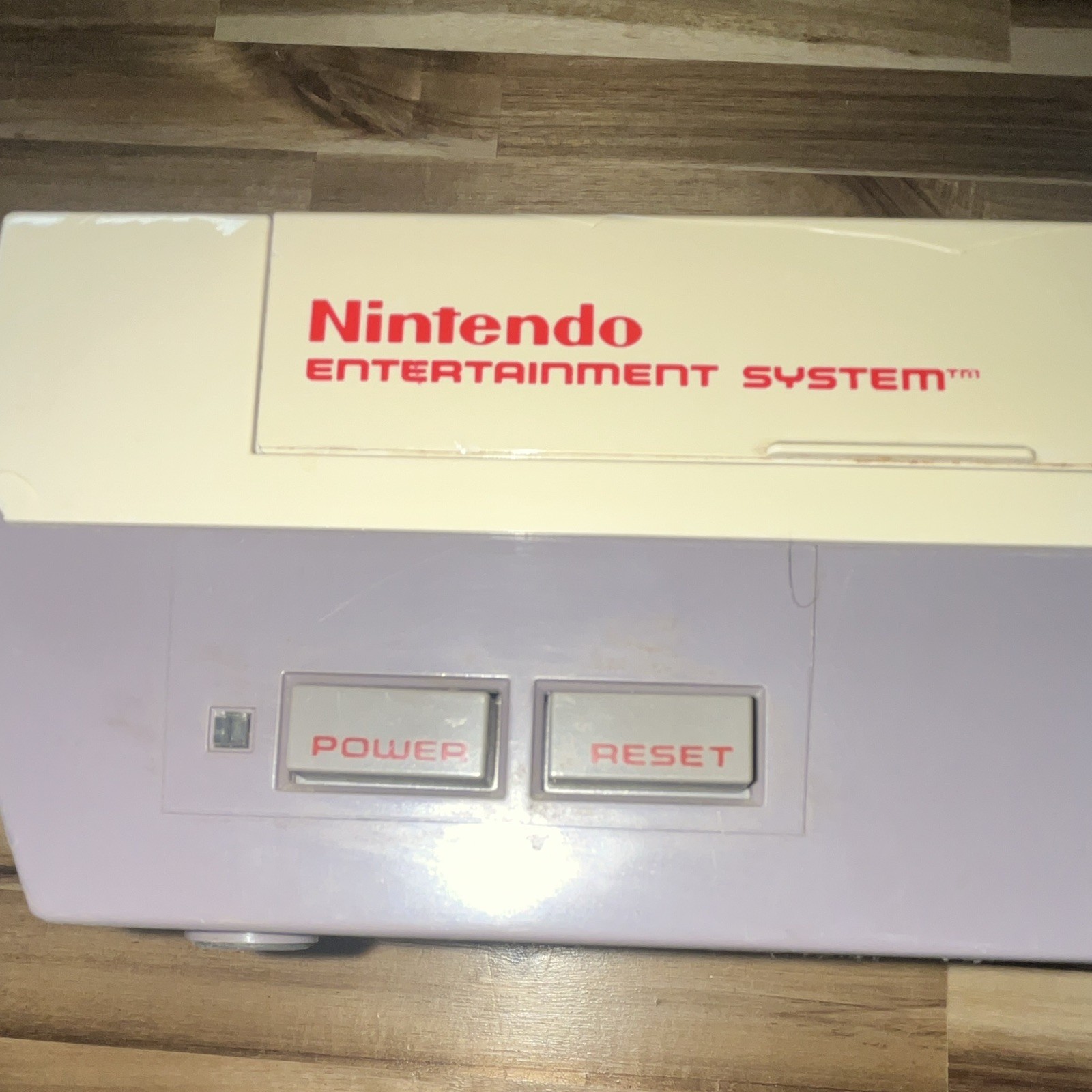 Nintendo NES-001 Console Gray/Beige NTSC 1985 NOT TESTED NO CORDS CONSOLE ONLY