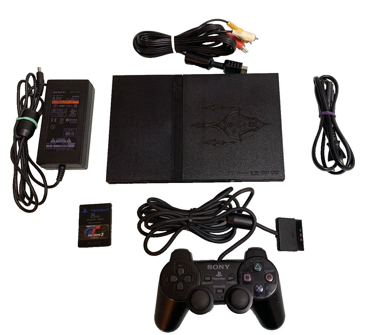 Sony PS2 Final Fantasy XII FF Limited Edition SCPH-75000 Console Tested Japan