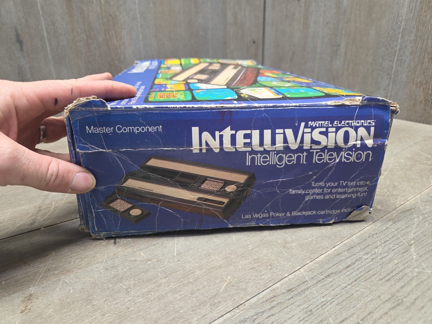 Mattel Electronics Intellivision 2609 Console With Box(Problem With Controller 2
