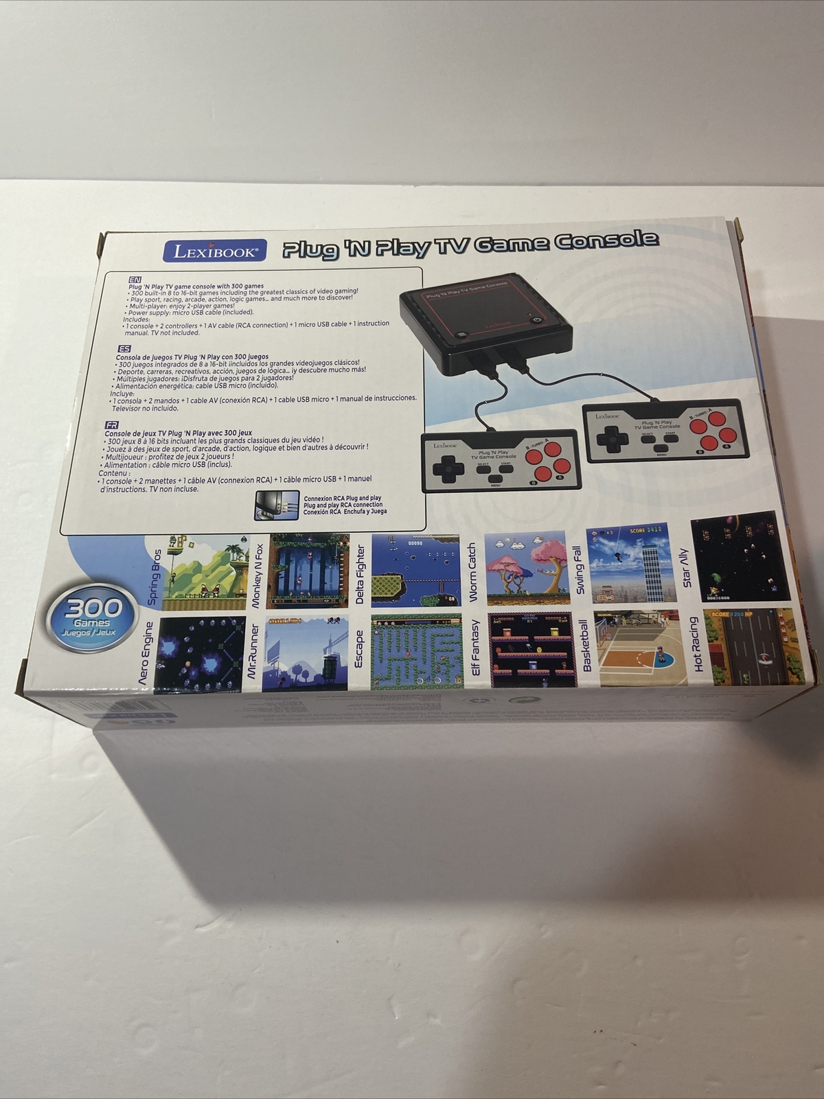 Retro tv game console Lexibook plug and play !!!