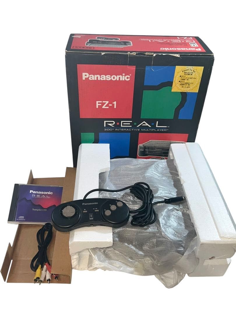 Panasonic REAL 3DO Interactive Multiplayer FZ-1 Game Console Tested s2254M