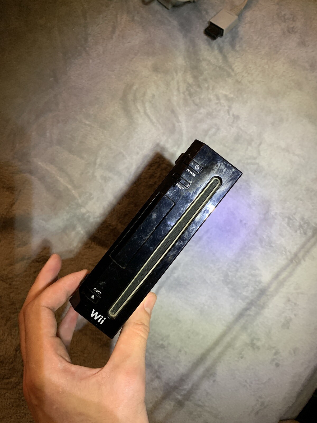 Nintendo Wii Black Console [tested]
